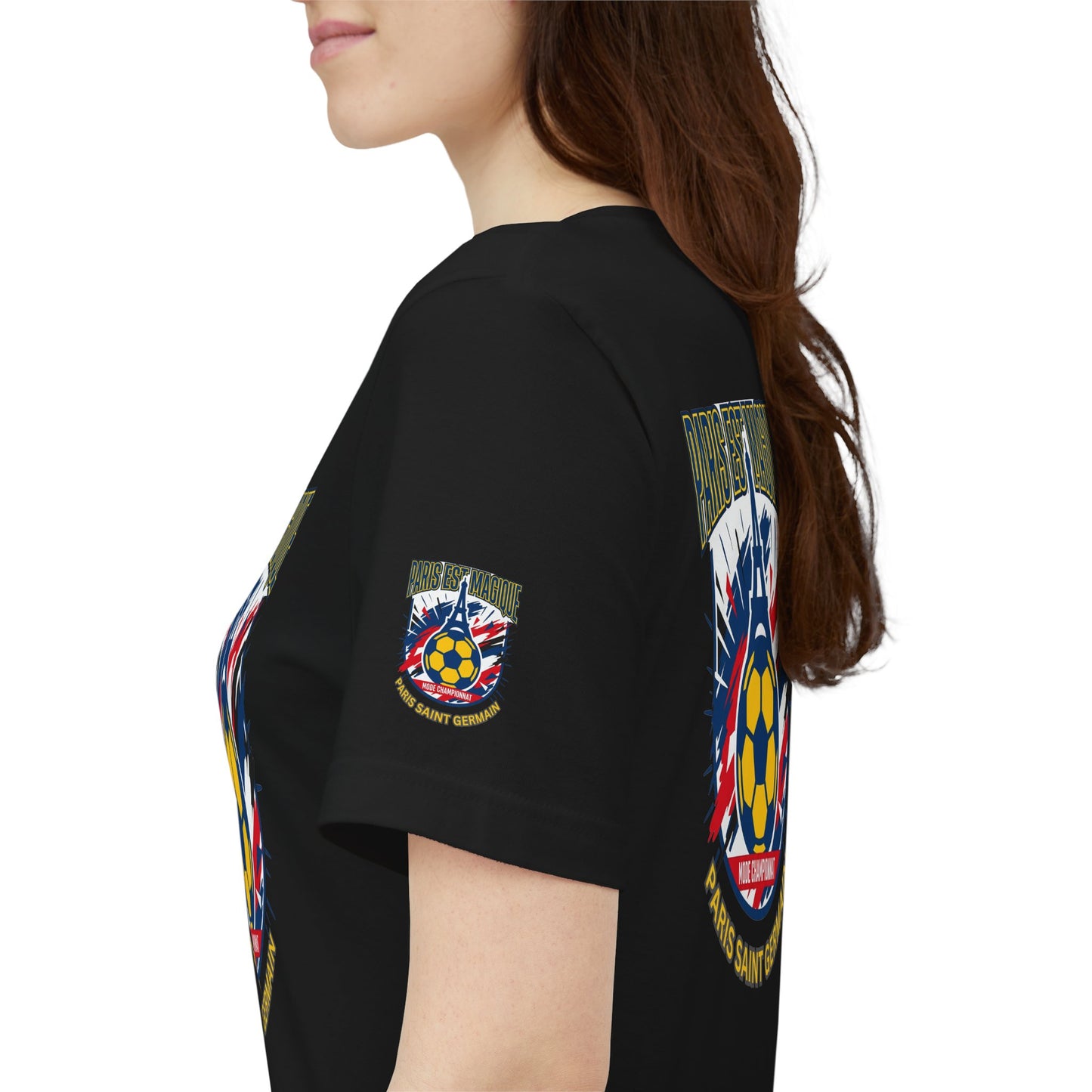 Paris-inspired Soccer Crest Tee | Paris Saint Germain Soccer Fan T-shirt - Trending Novelties & Gifts