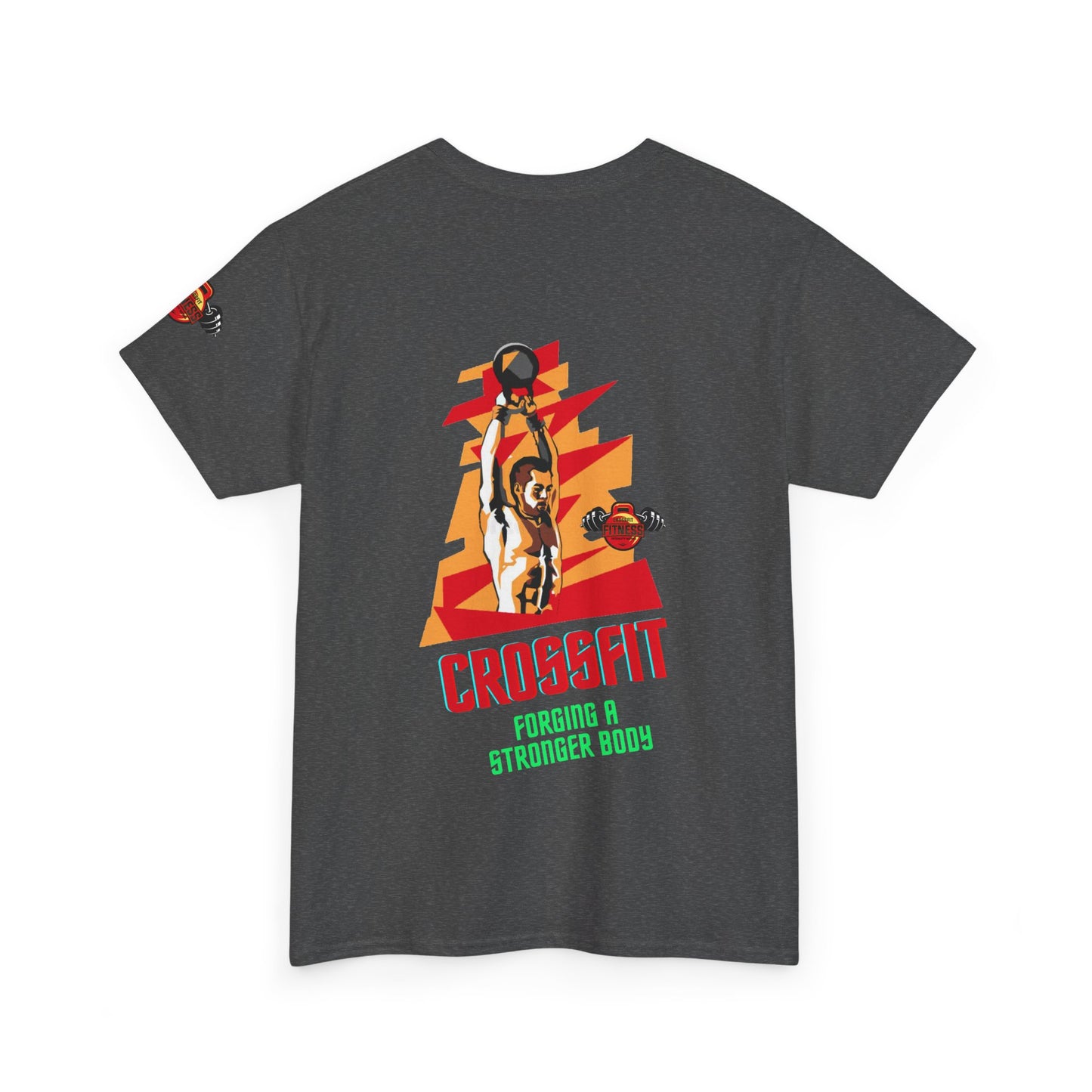 Fitness Quotes Cotton Tee for Crossfit Enthusiasts. FQT (n)