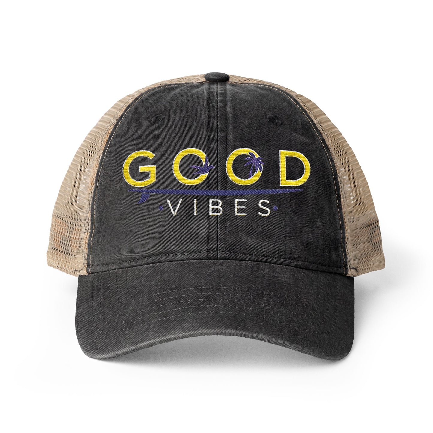 Women's Washed Mesh-Back Cap - Summer Women's Cap - Trending Novelties & Gifts