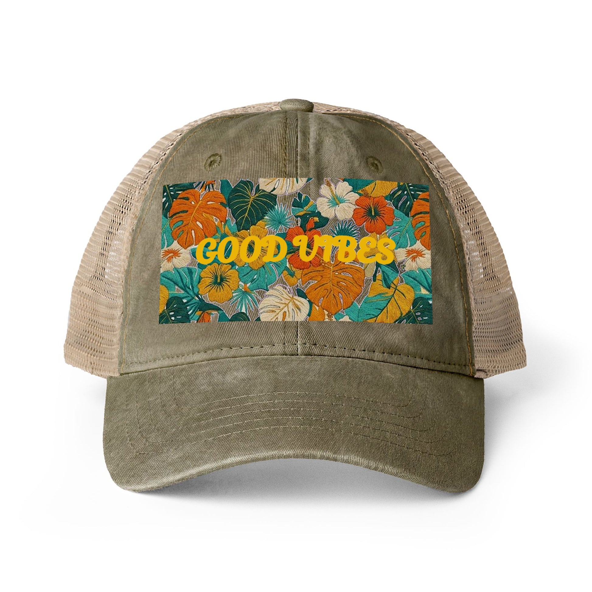 Women's Washed Mesh-Back Cap for Summer - Trending Novelties & Gifts