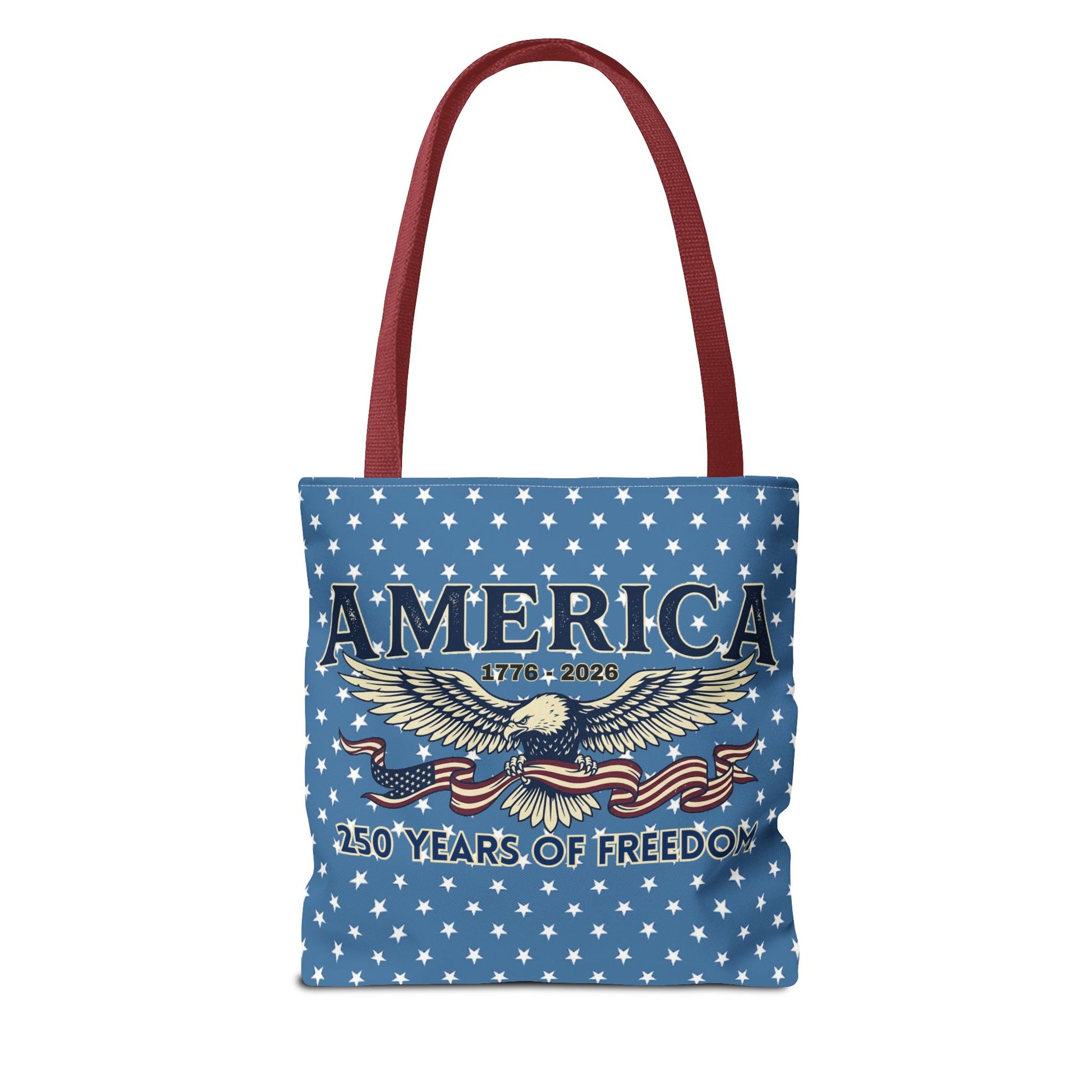 USA 250th ANNIVERSARY Patriotic Tote Bag  | America's 250 Years of Freedom" Eagle Design Tote - Trending Novelties & Gifts