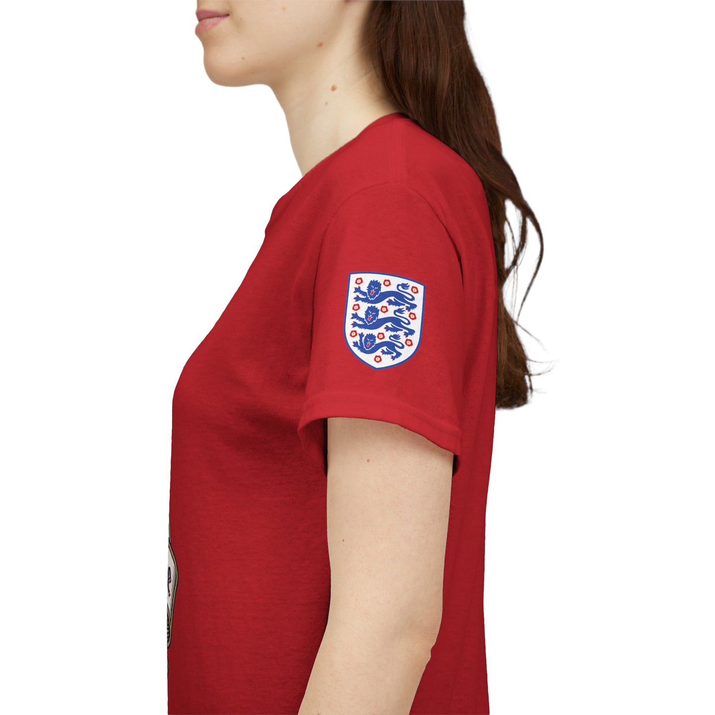 England's Soccer Fan's Crest T-Shirt - "Football's Coming Home"