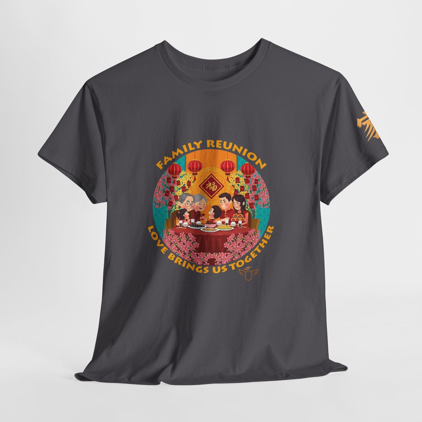Family Reunion T-Shirt — "Family Reunion: Love Brings Us Together" Novelty Tee