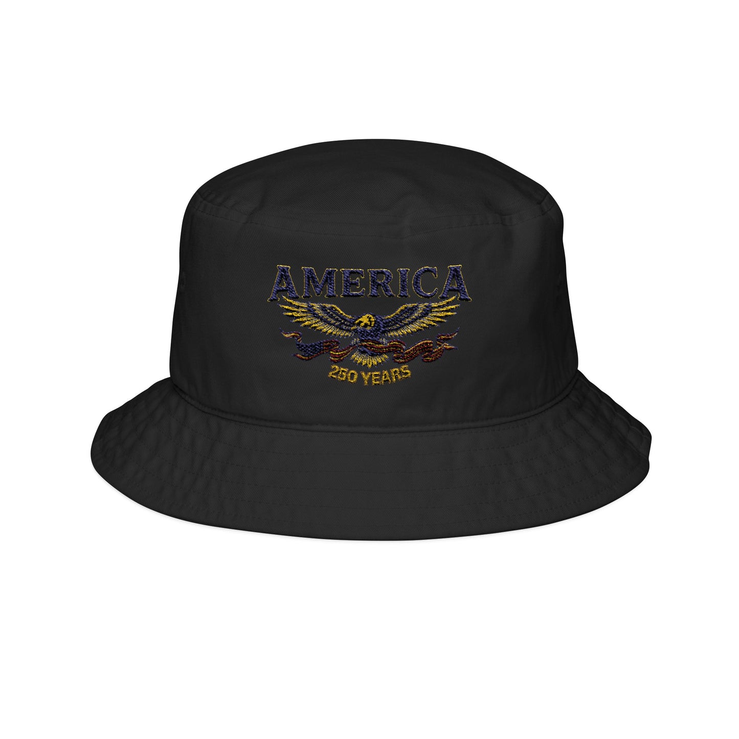 USA 250th Embroidered Eagle Bucket Hat —  USA 250th ANNIVERSARY Bucket Hat - Trending Novelties & Gifts