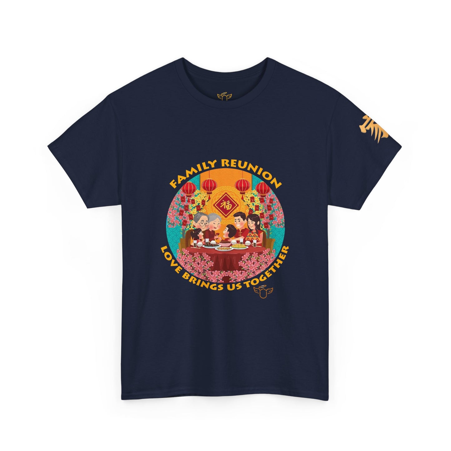 Family Reunion T-Shirt — "Family Reunion: Love Brings Us Together" Novelty Tee