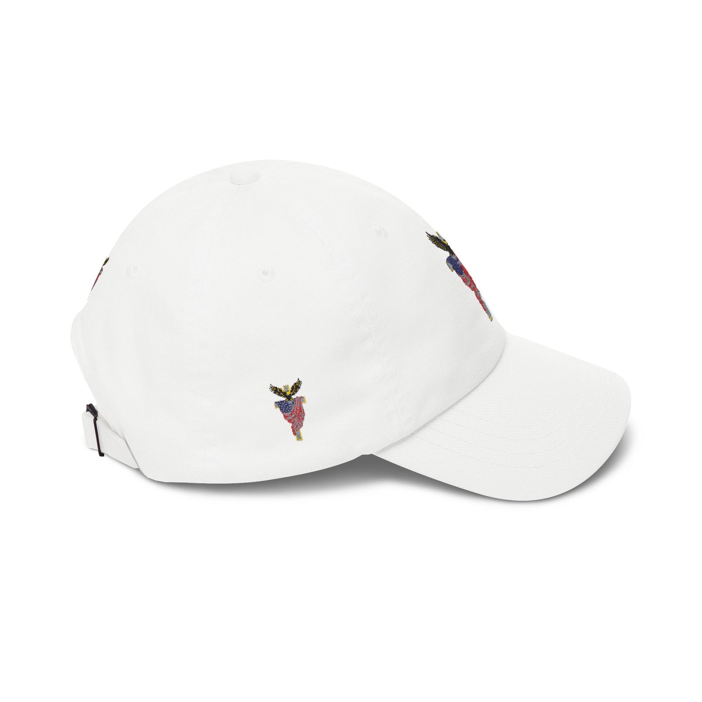 Patriotic Eagle Dad Cap — American Flag Embroidered Cap (USA 250th)