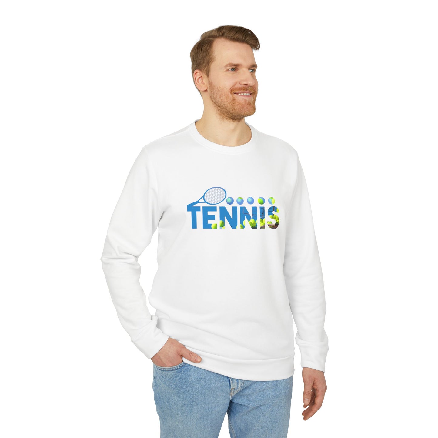 Adidas Tennis Sport Sweatshirt (Sky Creative1)