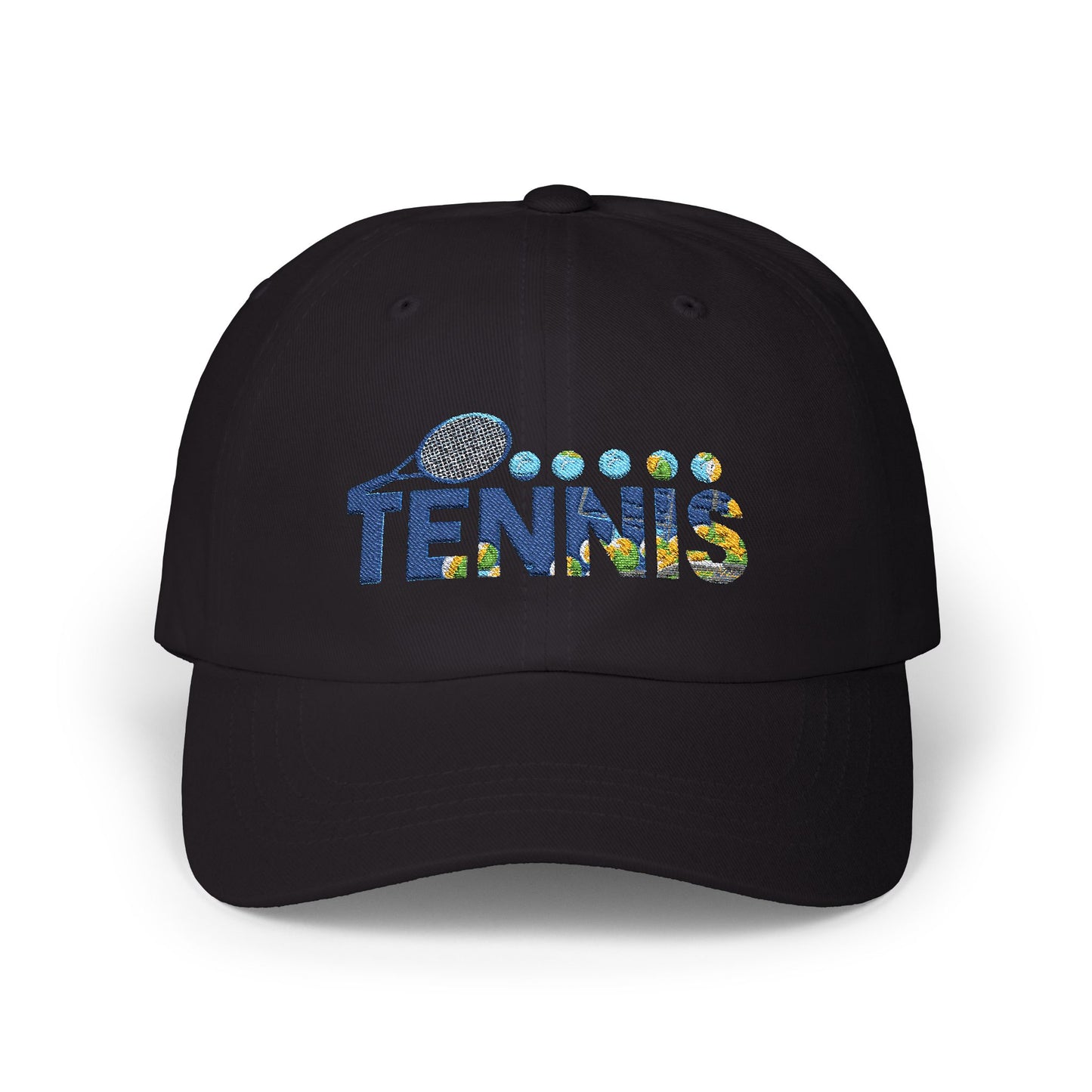 Tennis Creative Graphic Design Cap (Sky Creative1) (EM)