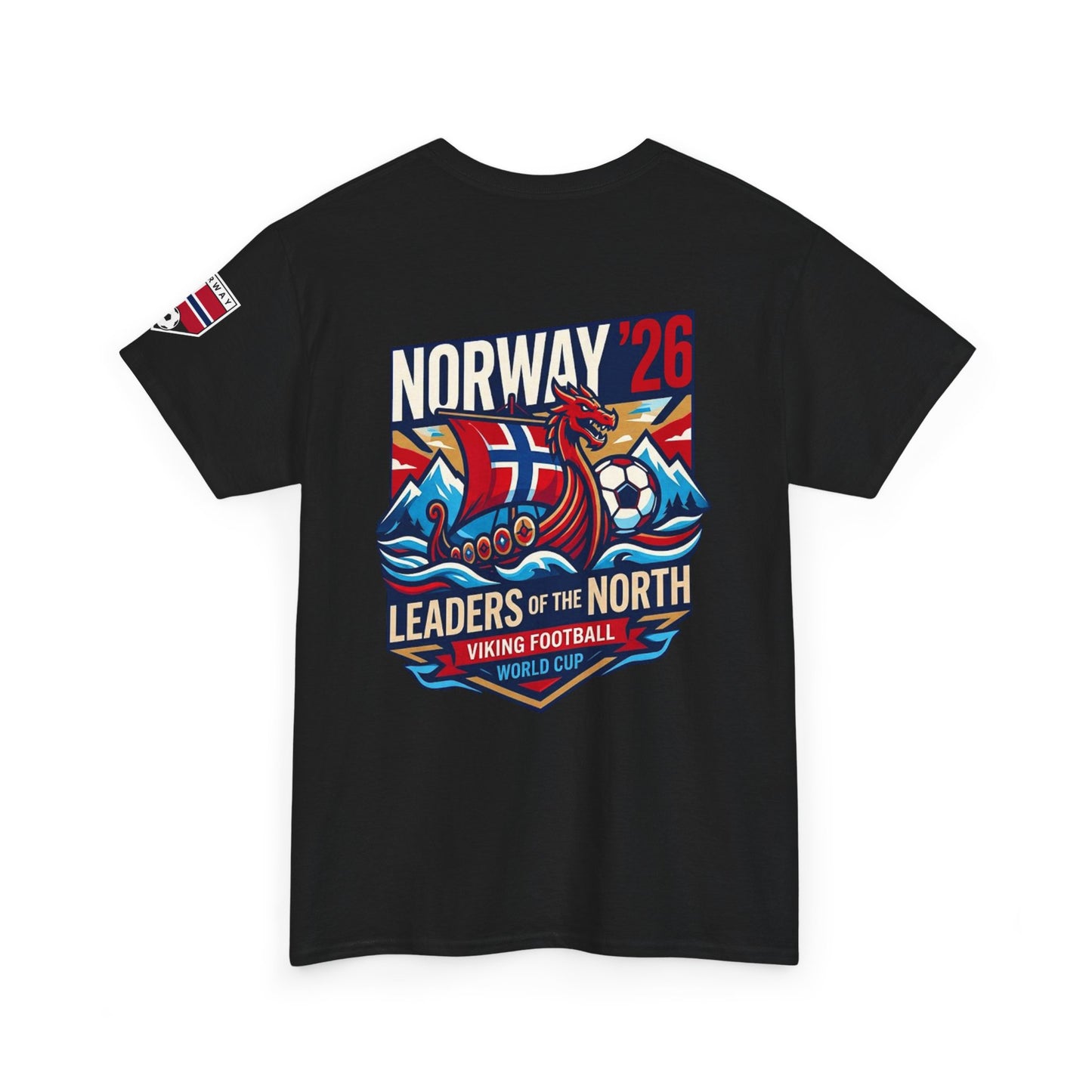 Leaders of the North: Norway '26 Soccer Fan Tee