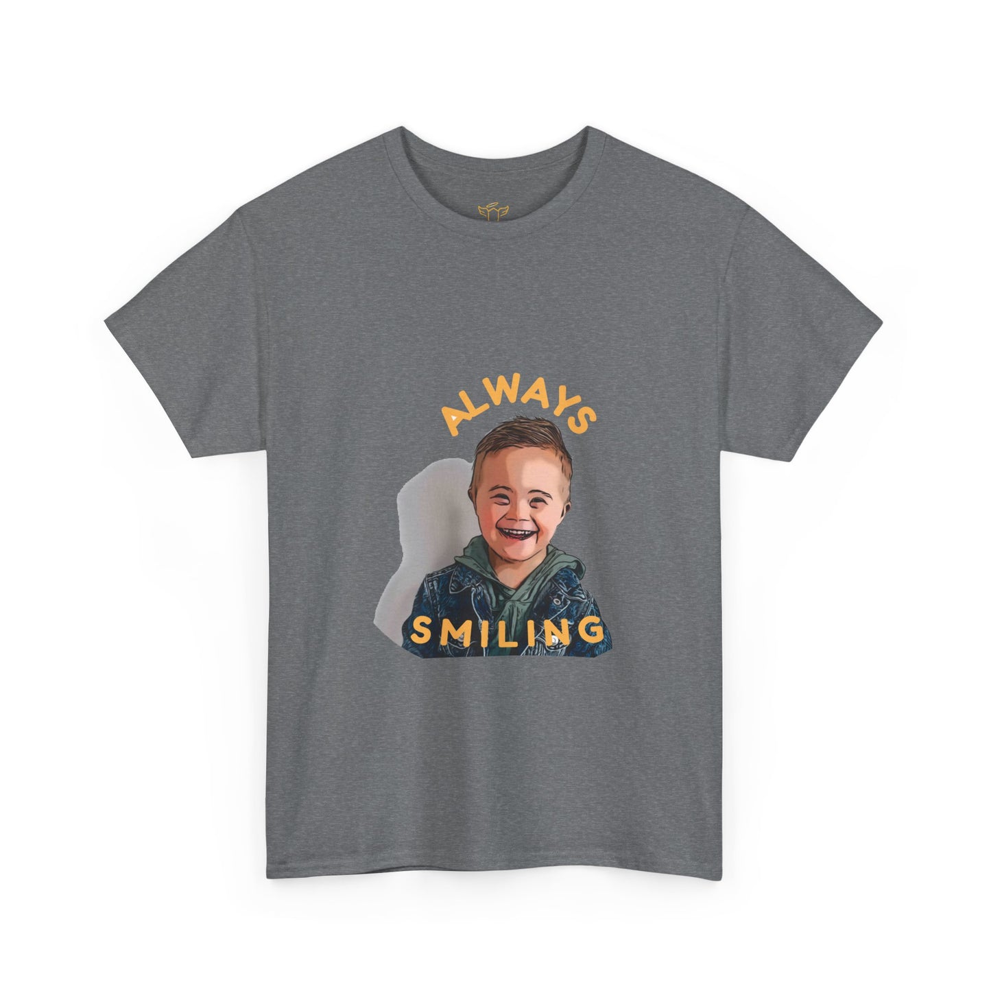 Novelty Tee for Fans of Instagram's OurHuddyBuddy Smiling Boy