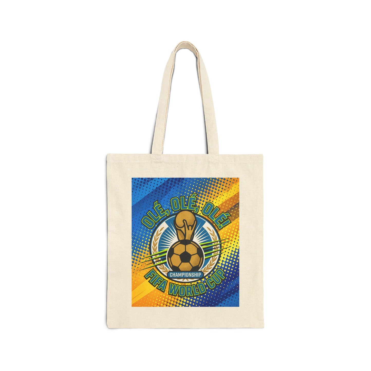 FIFA Fans' Tote Bag — "Ole, Ole, Ole" World Cup Soccer Canvas Tote - Trending Novelties & Gifts