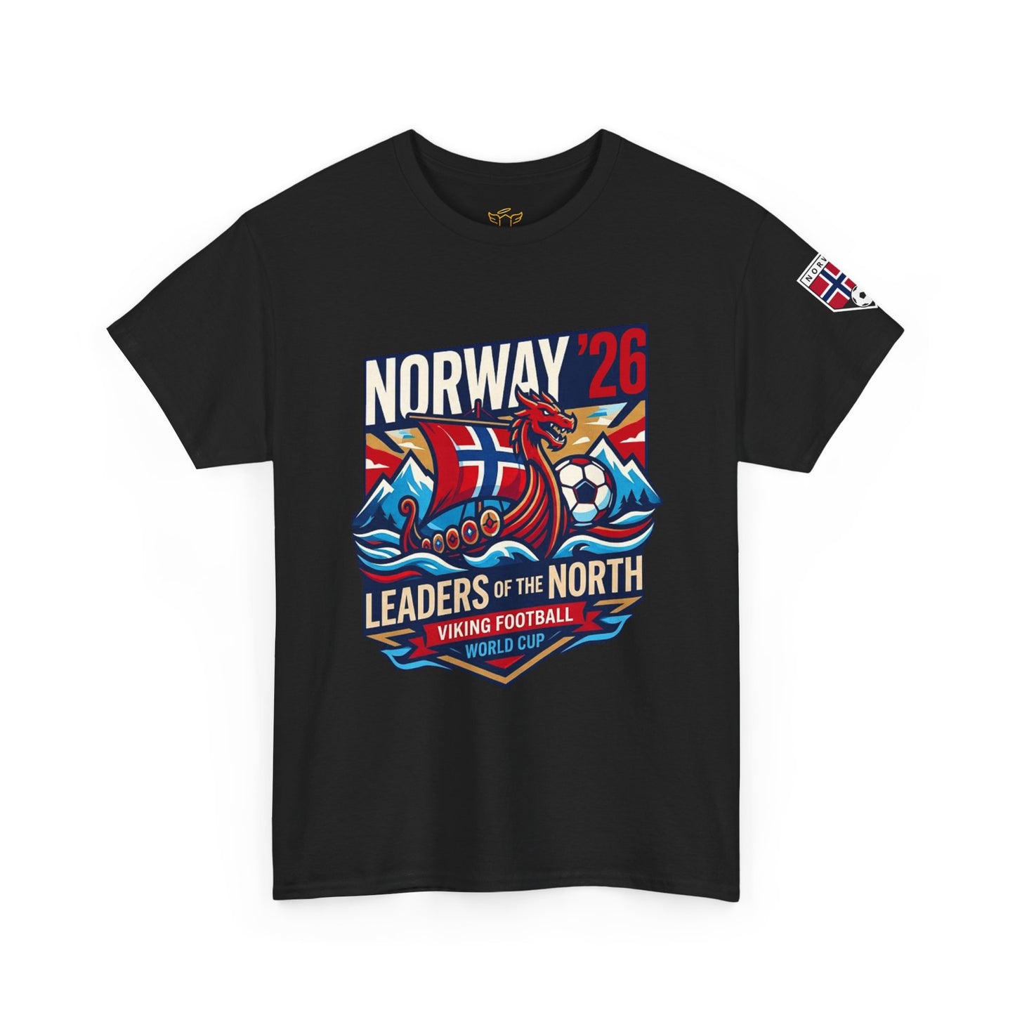 Leaders of the North: Norway '26 Soccer Fan Tee