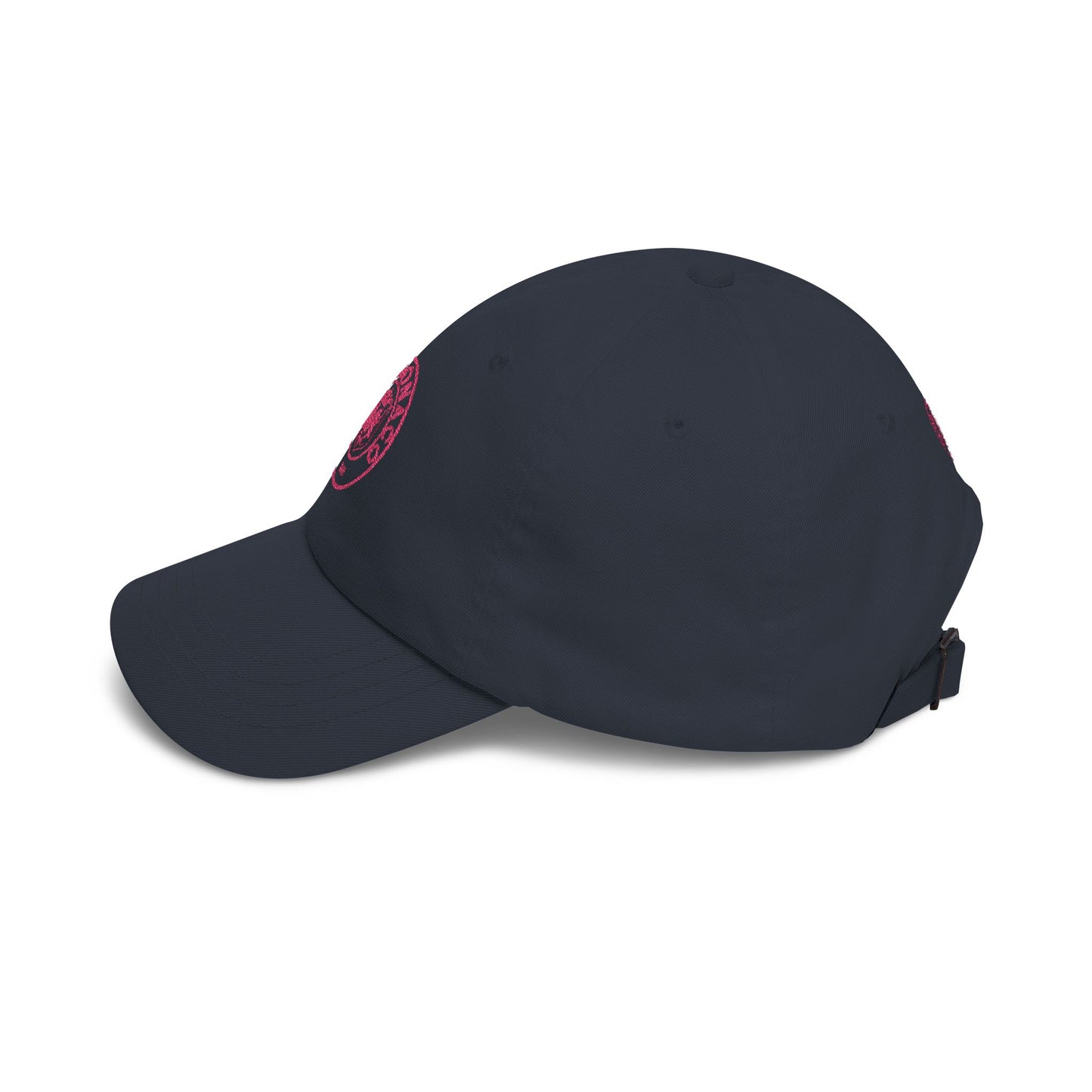Club Monaco Embroidered Dad Cap — Classic White Baseball Hat (EM)