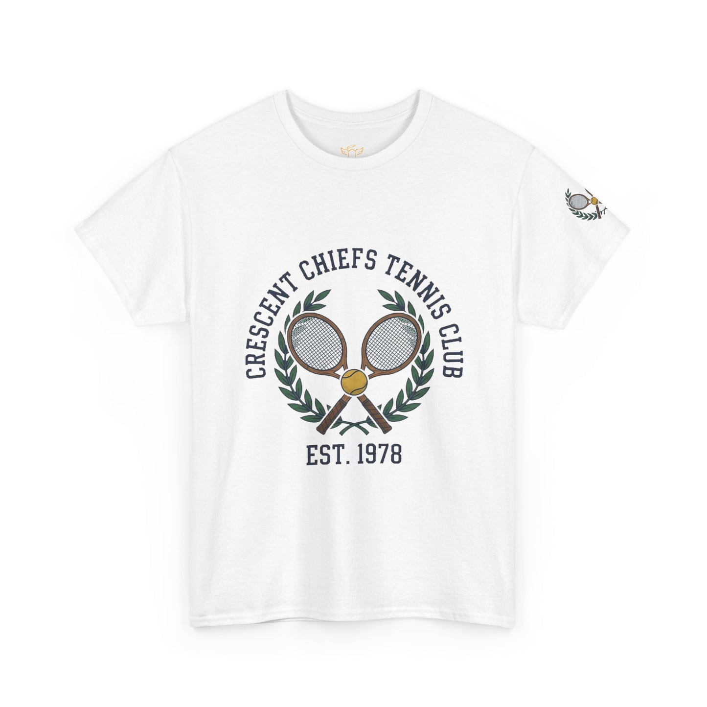 Vintage Tennis T-Shirt — Crescent Chiefs Tennis Club Est. 1978