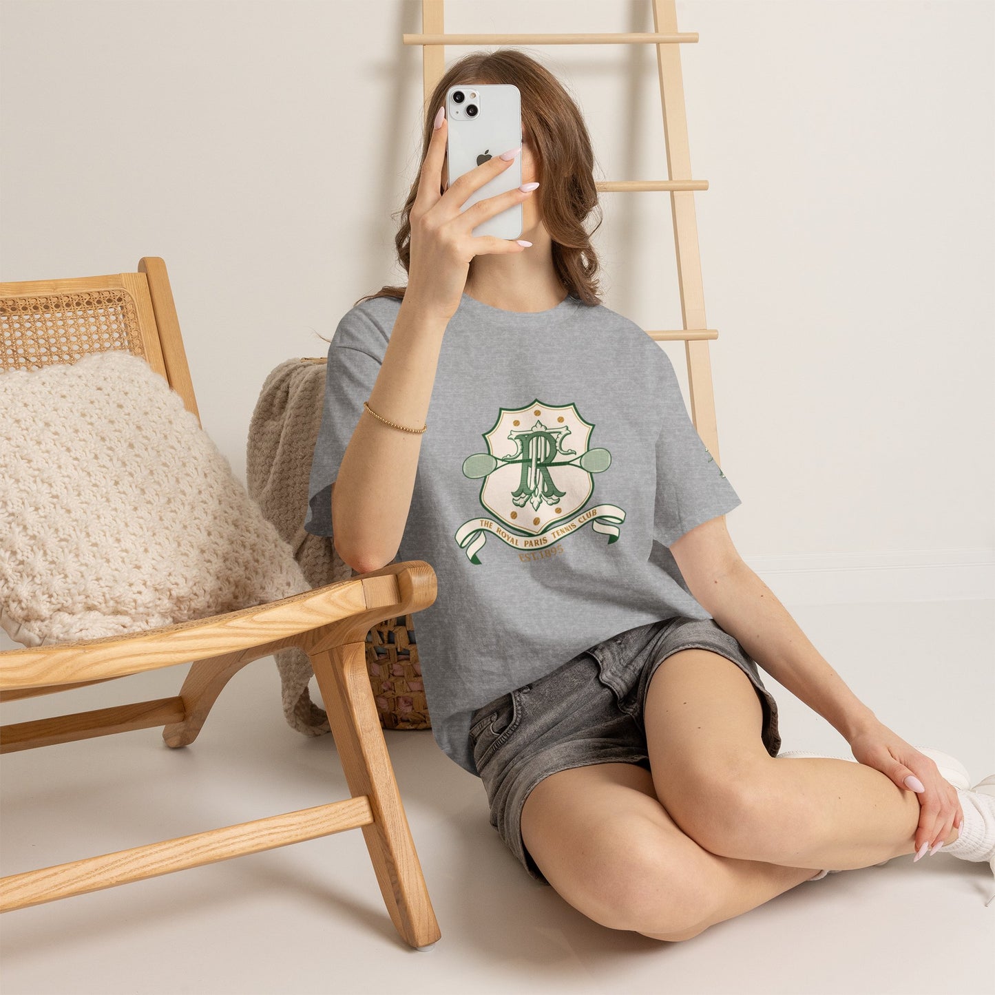 The Royal Paris Tennis Club Tee — Vintage Graphic Tennis T-Shirt