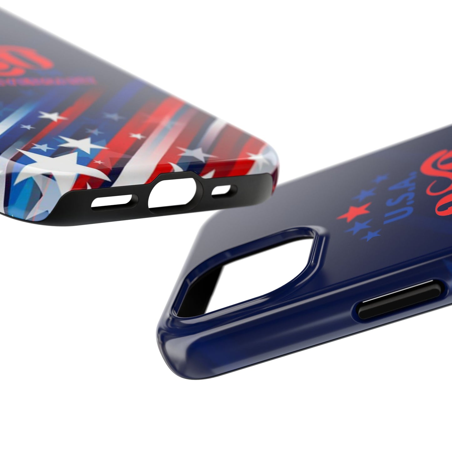 USA 250th Anniversary Tough Phone Case – Patriotic "American Flag" Design - Trending Novelties & Gifts