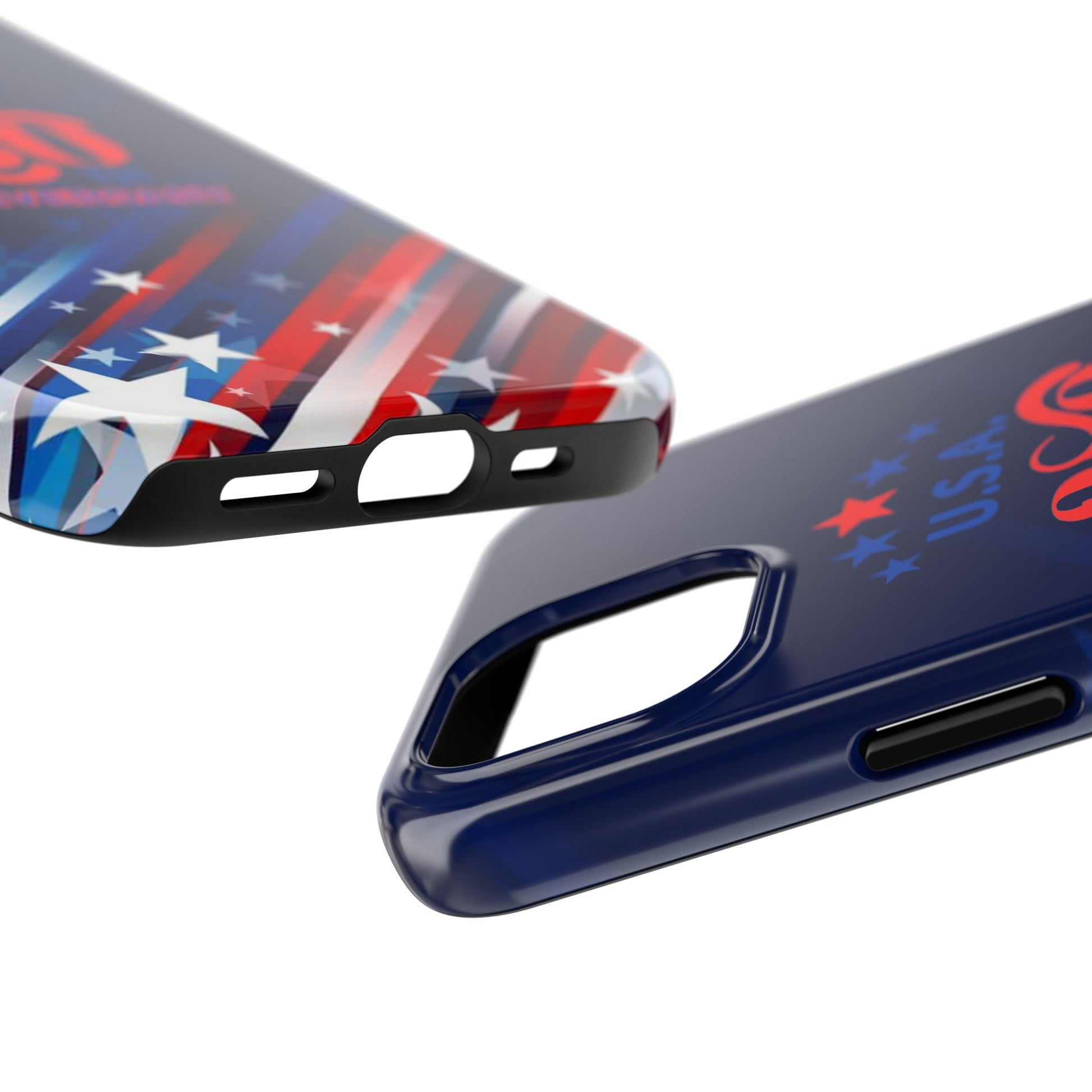 USA 250th Anniversary Tough Phone Case – Patriotic "American Flag" Design - Trending Novelties & Gifts