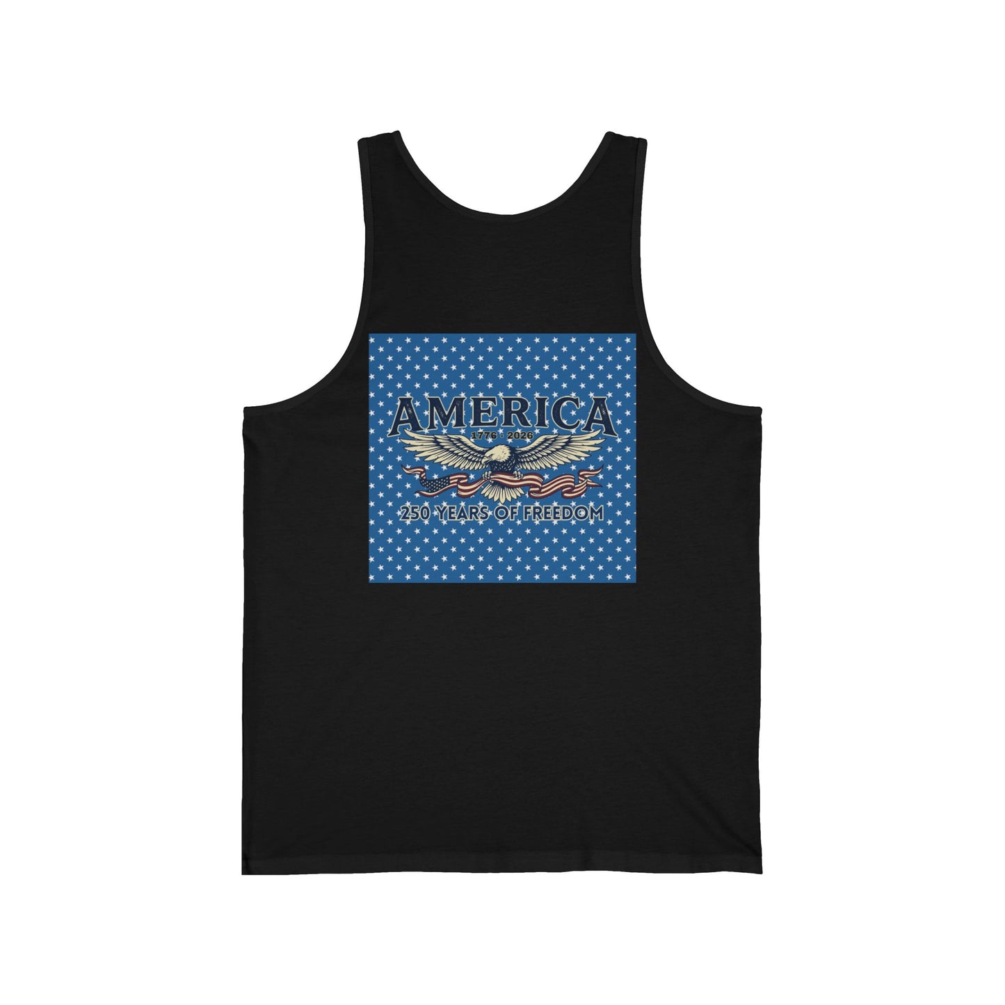 America  250 Years ANNIVERSARY Eagle Tank Top — USA 250th ANNIVERSARY Graphic Tank Top - Trending Novelties & Gifts