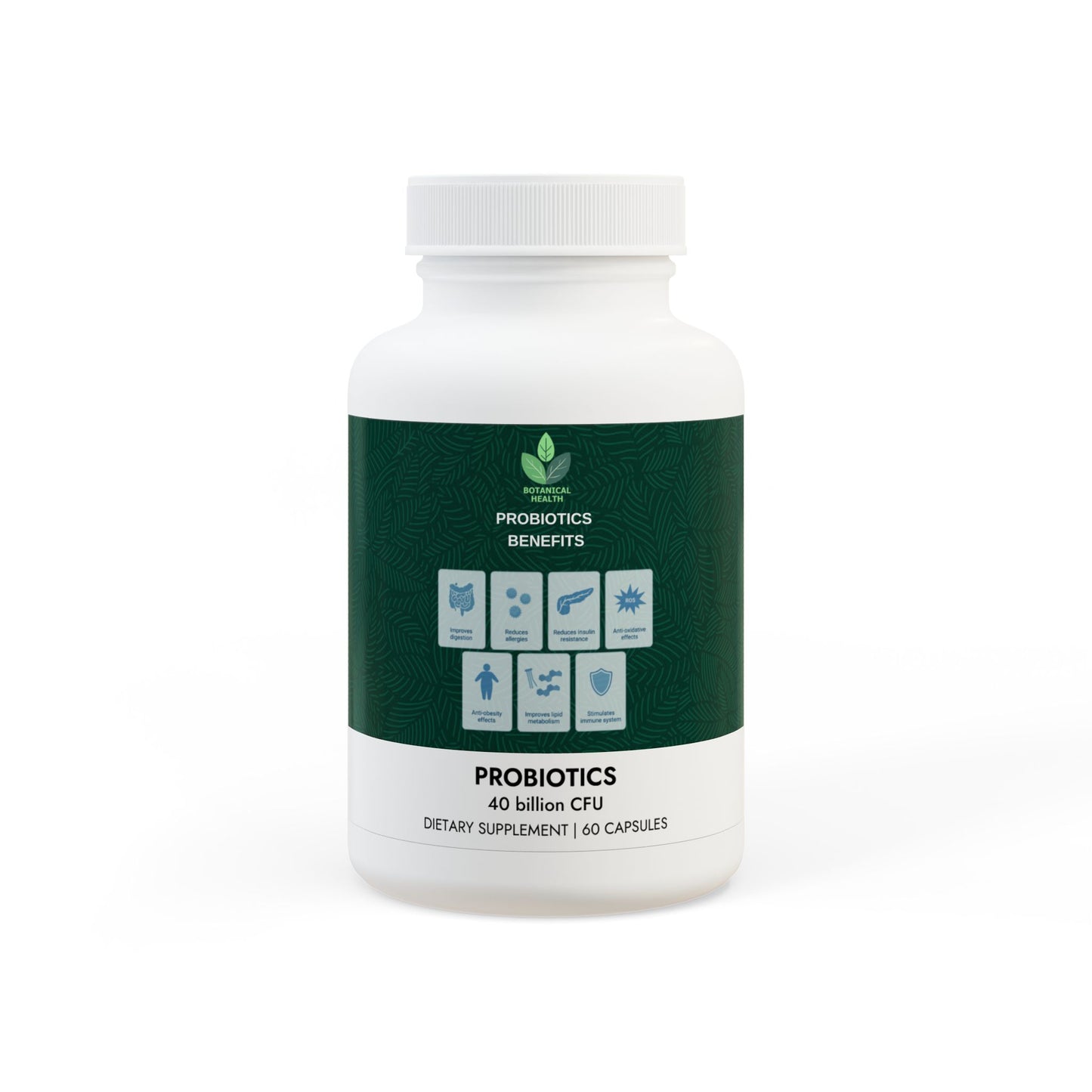 Probiotics Supplement (60 Capsules)