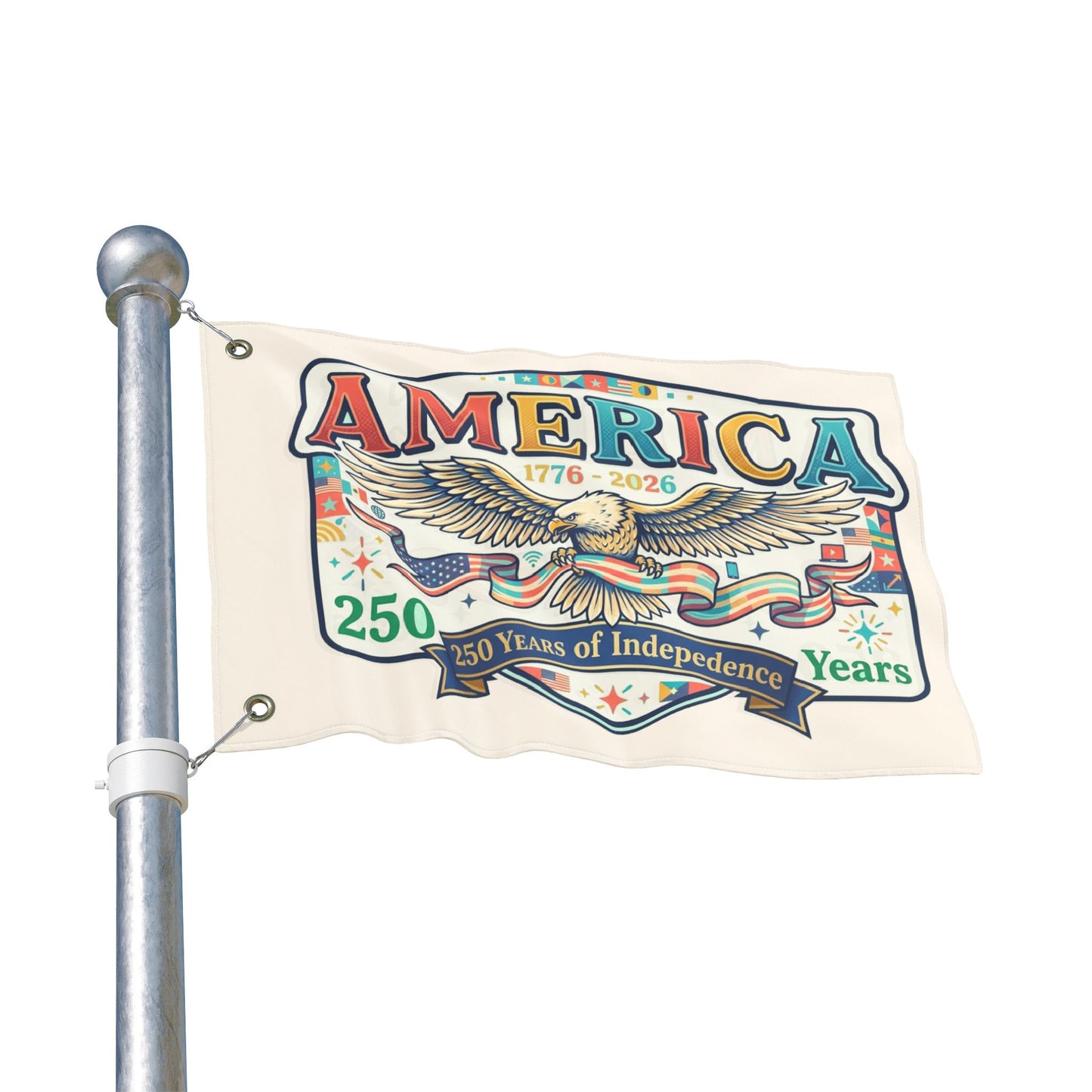 America 250th Anniversary Double-Sided Flag — USA 250th ANNIVERSARY Double-Sided Banner - Trending Novelties & Gifts