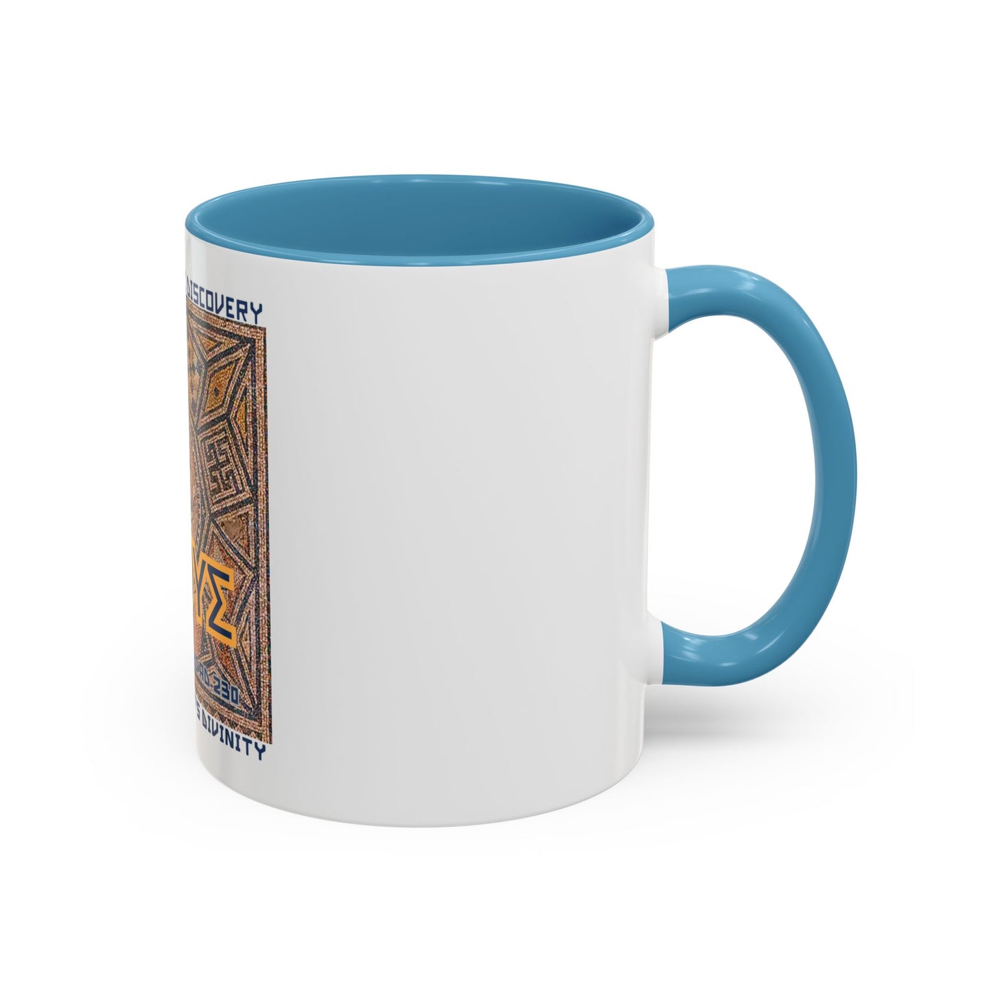 Megiddo Mosaic Accent Coffee Mug, Unique Gift for Christ’s Divinity,  Coffee Lover's Gift, Mosaic Art Mug.MMD