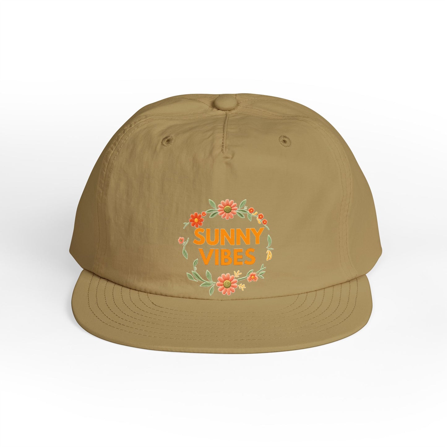 Sunny Vibes Surf Cap — Summer Floral Beach Hat - Trending Novelties & Gifts