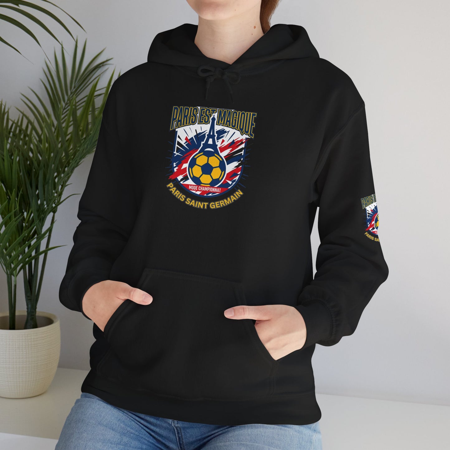 Paris Saint Germain Soccer Crest Hoodie | Paris Saint Germain Soccer Fans Hoodie