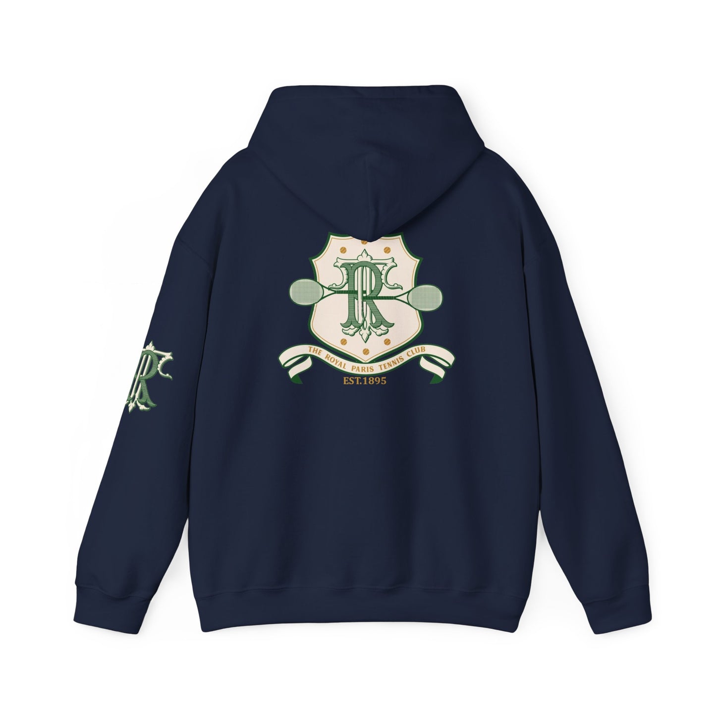 The Royal Paris Tennis Club Hoodie – Vintage Tennis  Crest Pullover