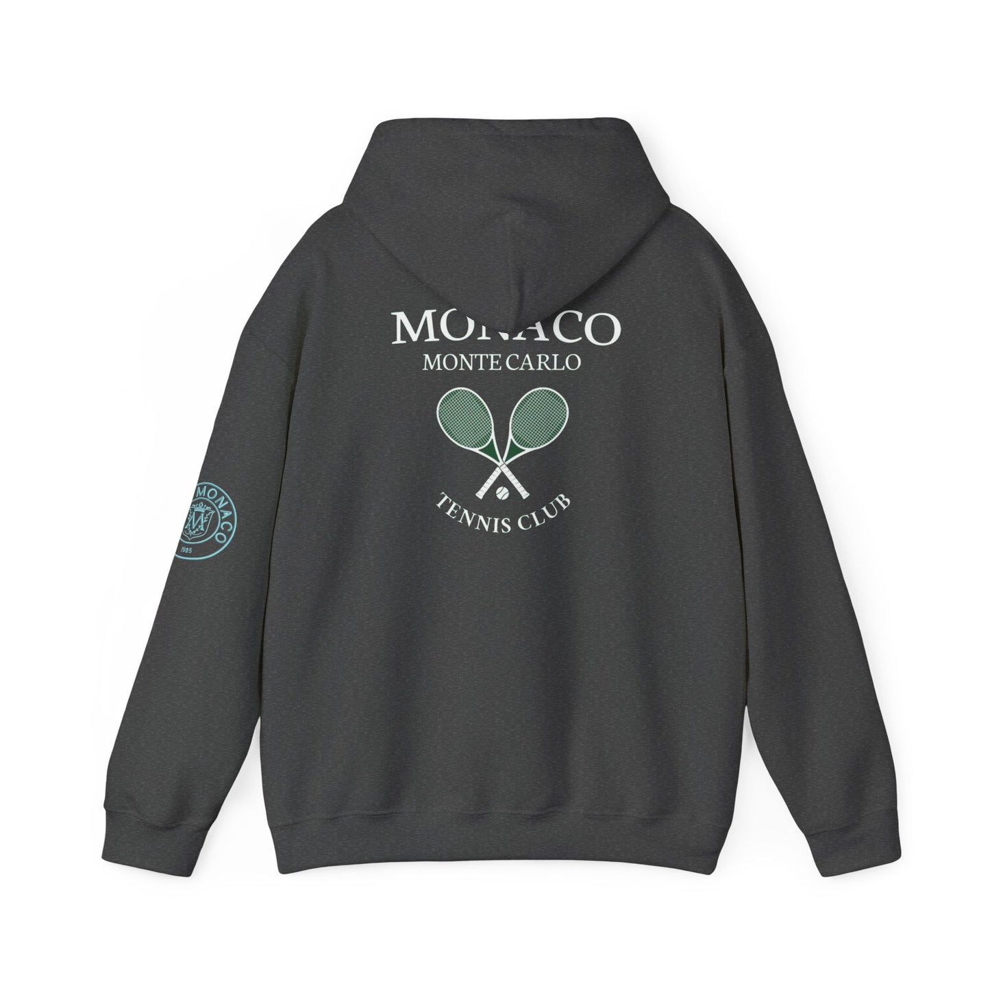Monaco Monte Carlo Tennis Club Hoodie — Casual Sportswear for Players & Fans.