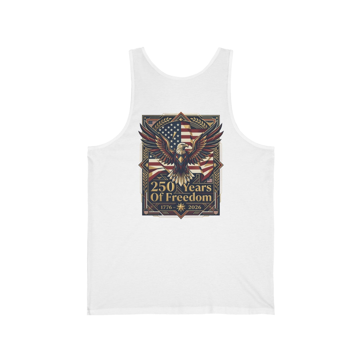 America 250 Years of Freedom Eagle Women's Tank Top — USA 250th ANNIVERSARY Tank Top