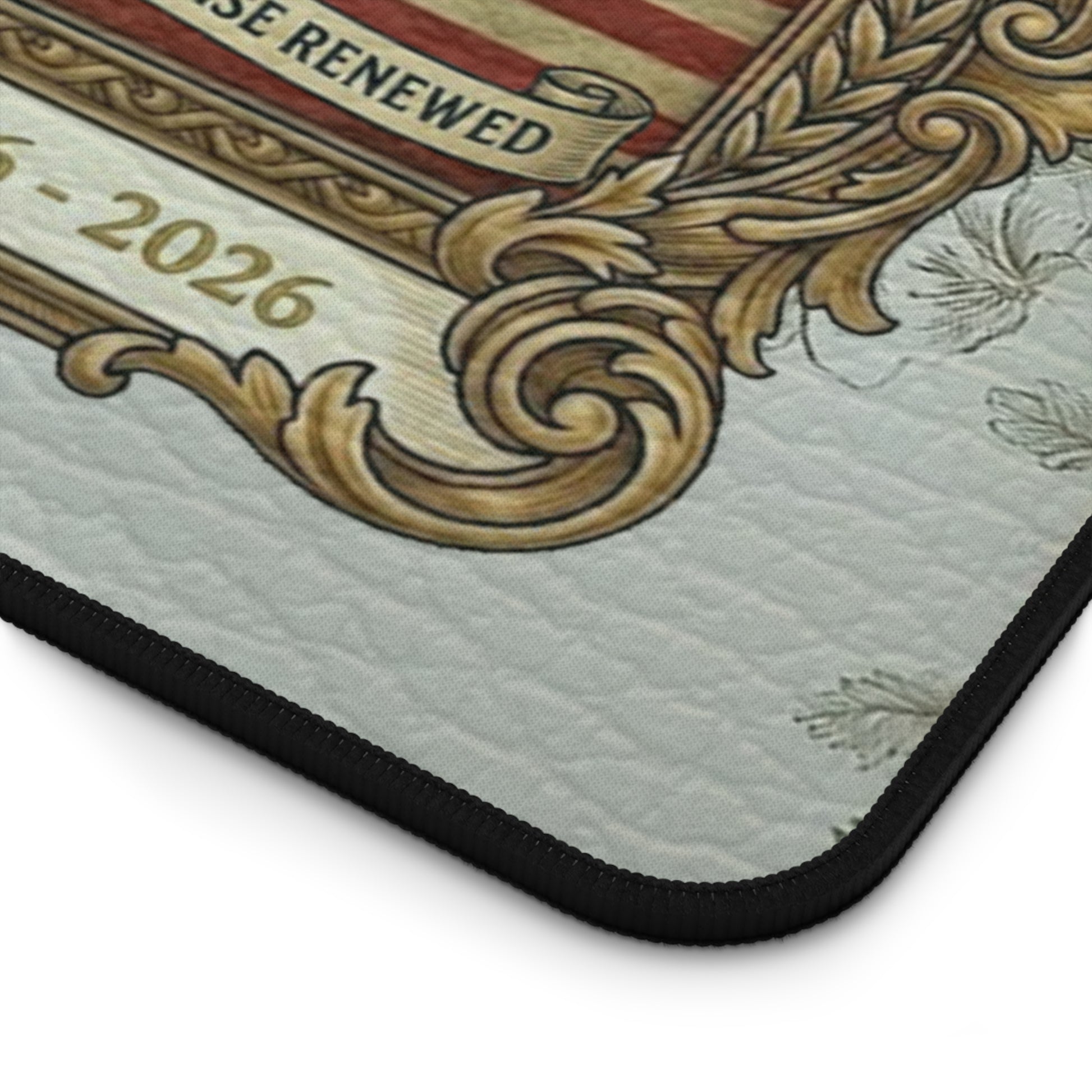 USA 250th ANNIVERSARY  (Semiquincentennial) Commemorative Desk Mat |  America 250 Years of Freedom Vintage Design Desk Mat - Trending Novelties & Gifts