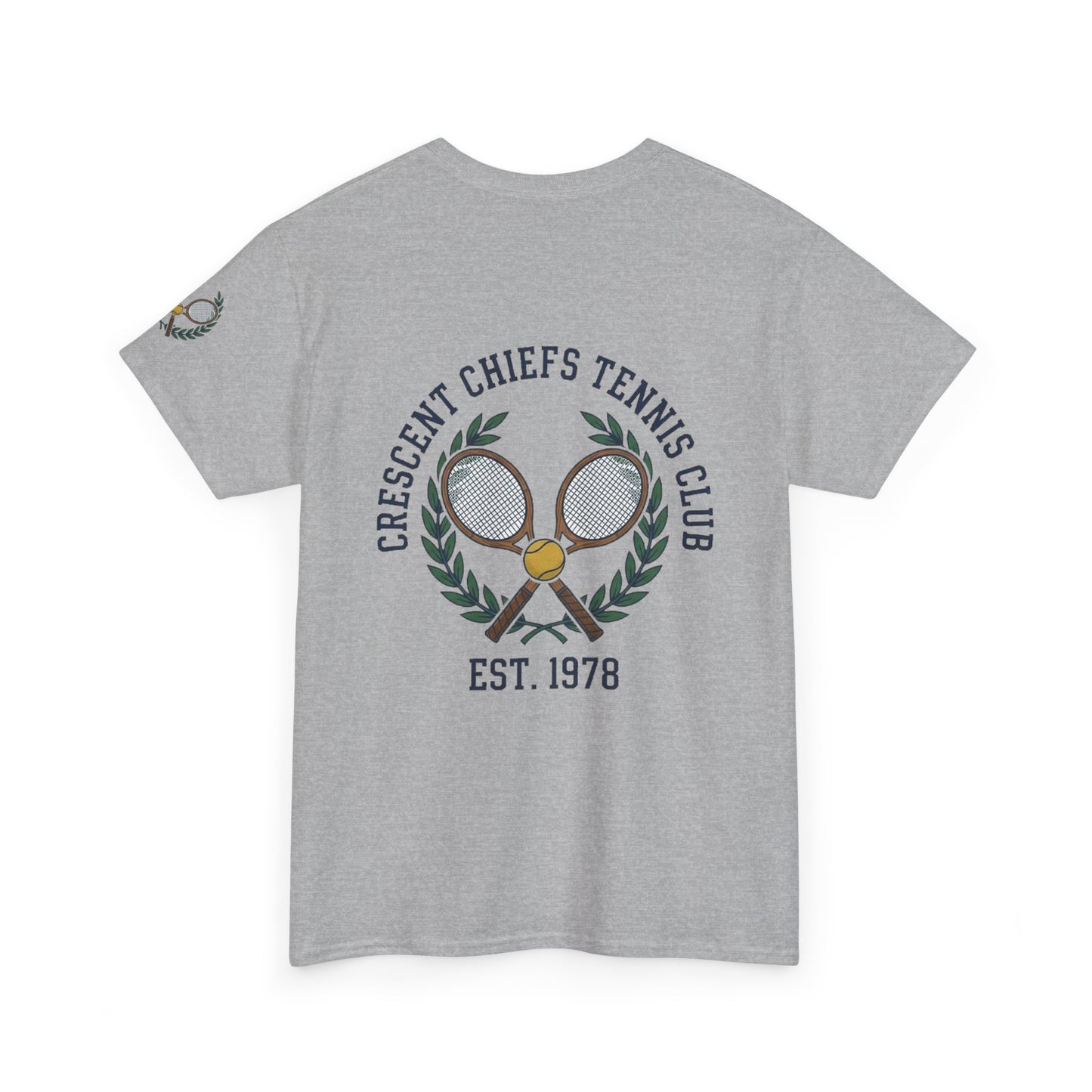 Vintage Tennis T-Shirt — Crescent Chiefs Tennis Club Est. 1978