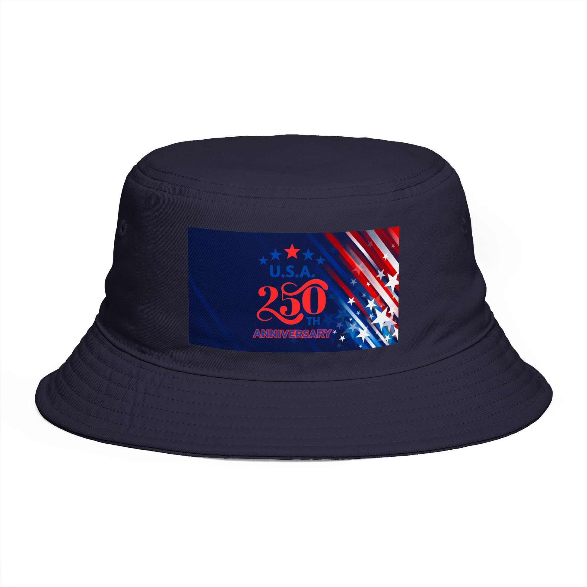 USA 250th Anniversary Bucket Hat — Patriotic American Flag Celebration Hat - Trending Novelties & Gifts