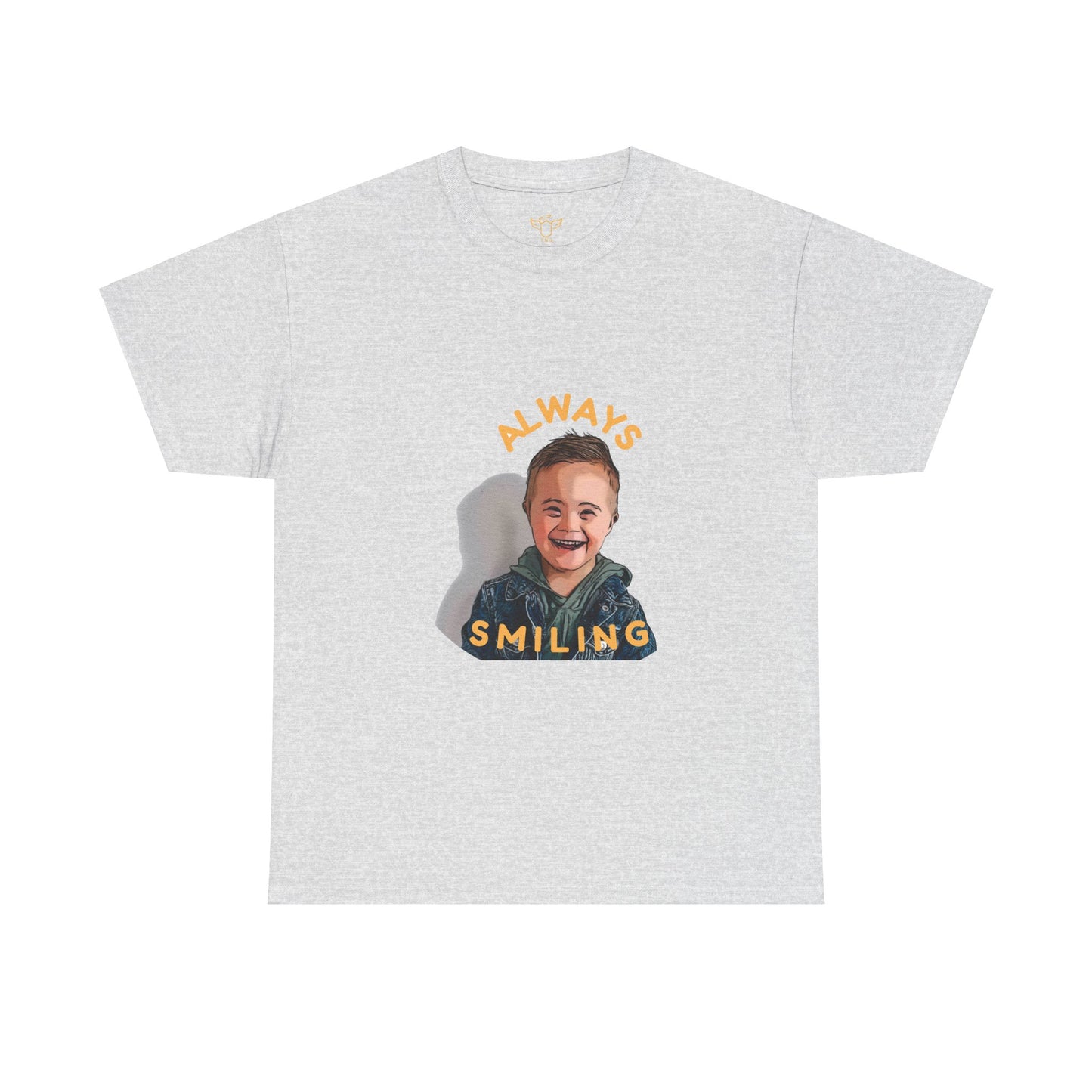 Novelty Tee for Fans of Instagram's OurHuddyBuddy Smiling Boy