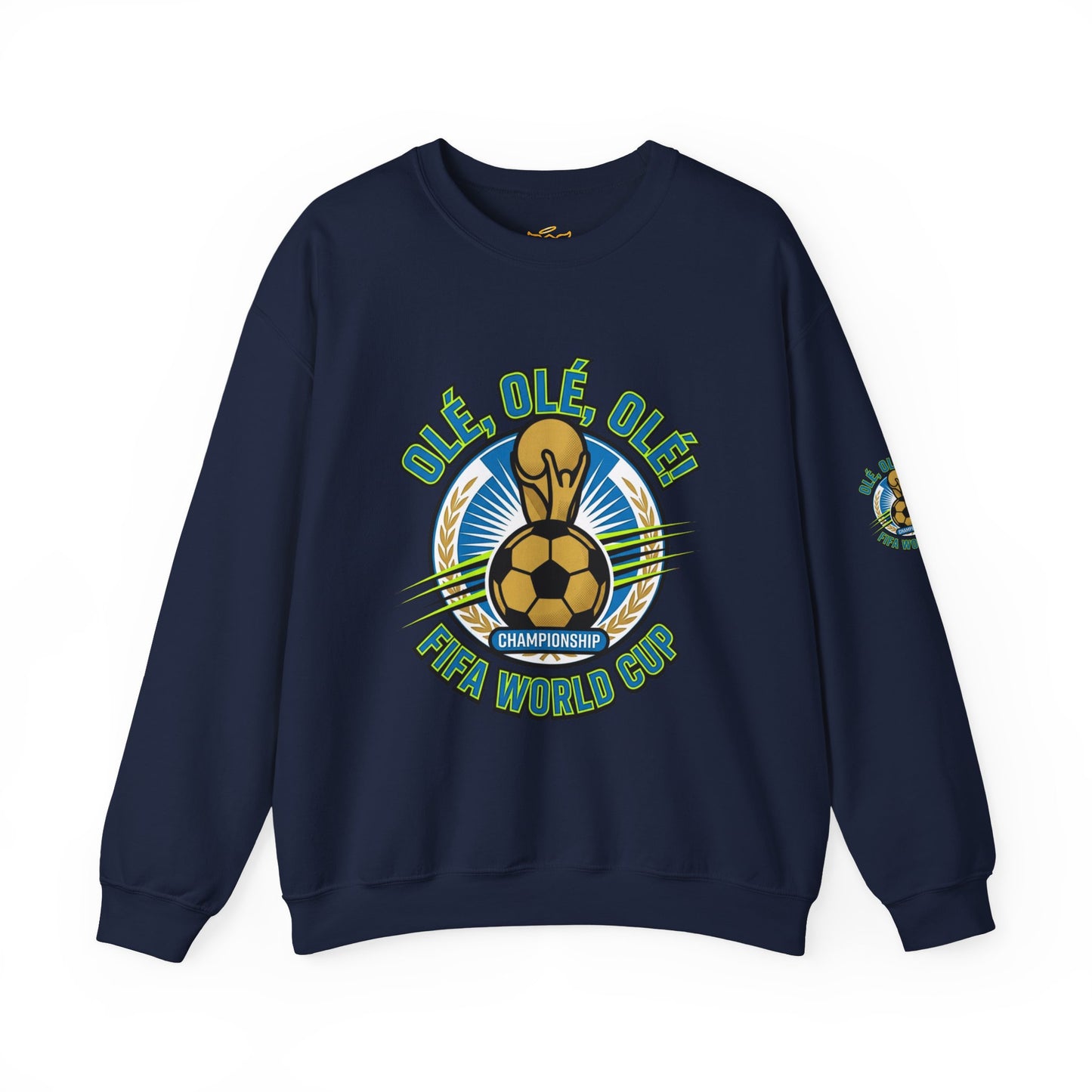 World Cup '26 Soccer Crewneck Sweatshirt — "Olé Olé Olé" Championship Design - Trending Novelties & Gifts