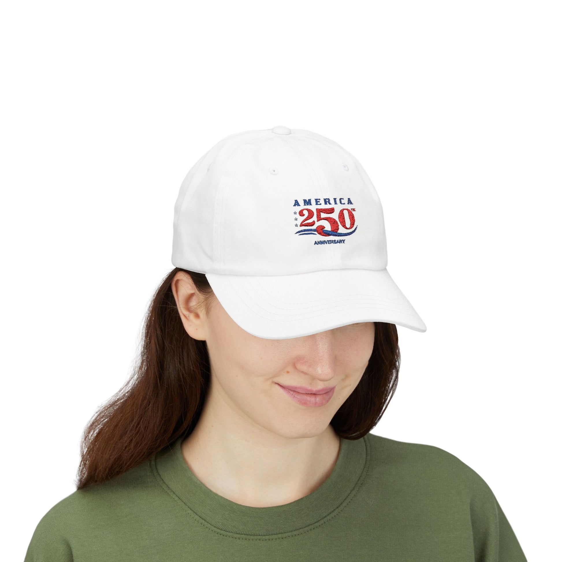America 250th ANNIVERSARY  Embroidered Dad Cap | USA 250th ANNIVERSARY Embroidered Dad Cap - Trending Novelties & Gifts