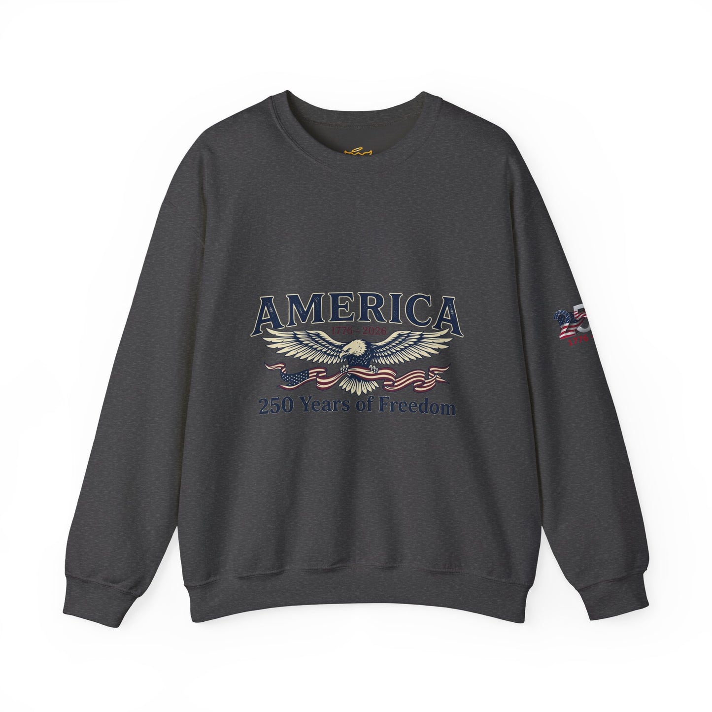 USA 250th Anniversary Crewneck Sweatshirt | America's 250 Years of Freedom Sweatshirt - Trending Novelties & Gifts