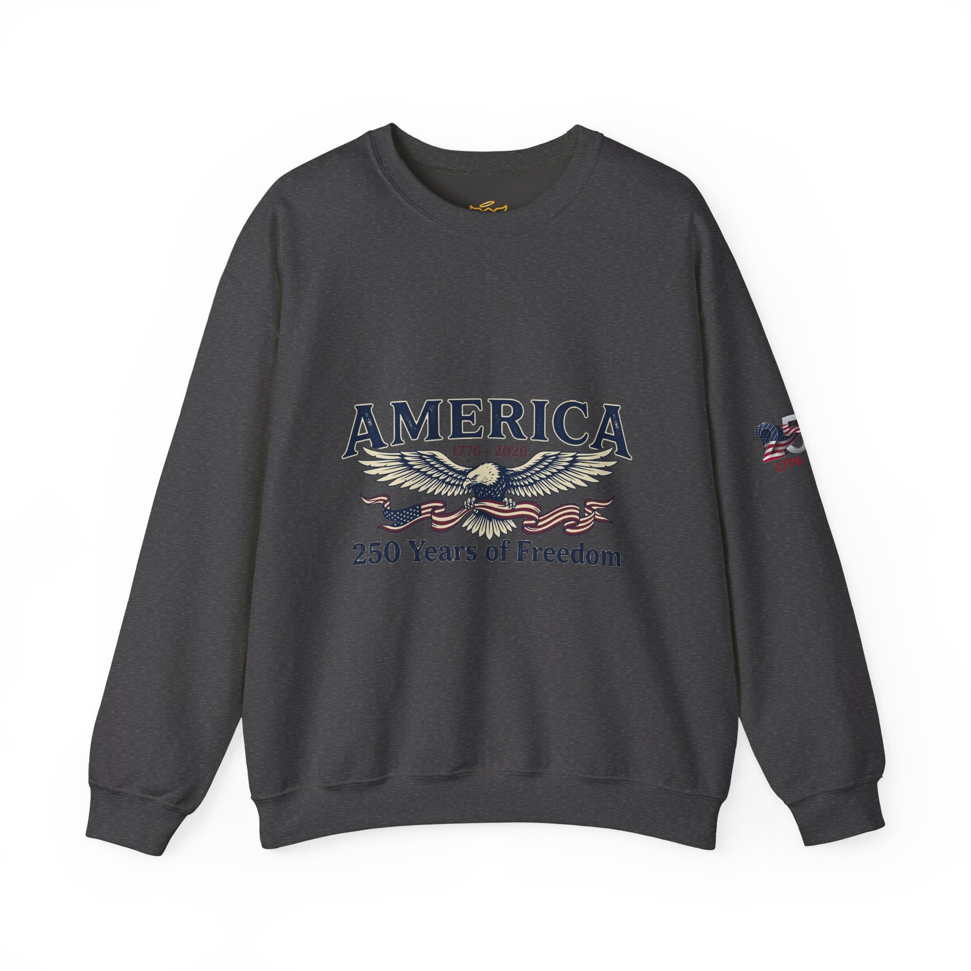 USA 250th Anniversary Crewneck Sweatshirt | America's 250 Years of Freedom Sweatshirt - Trending Novelties & Gifts