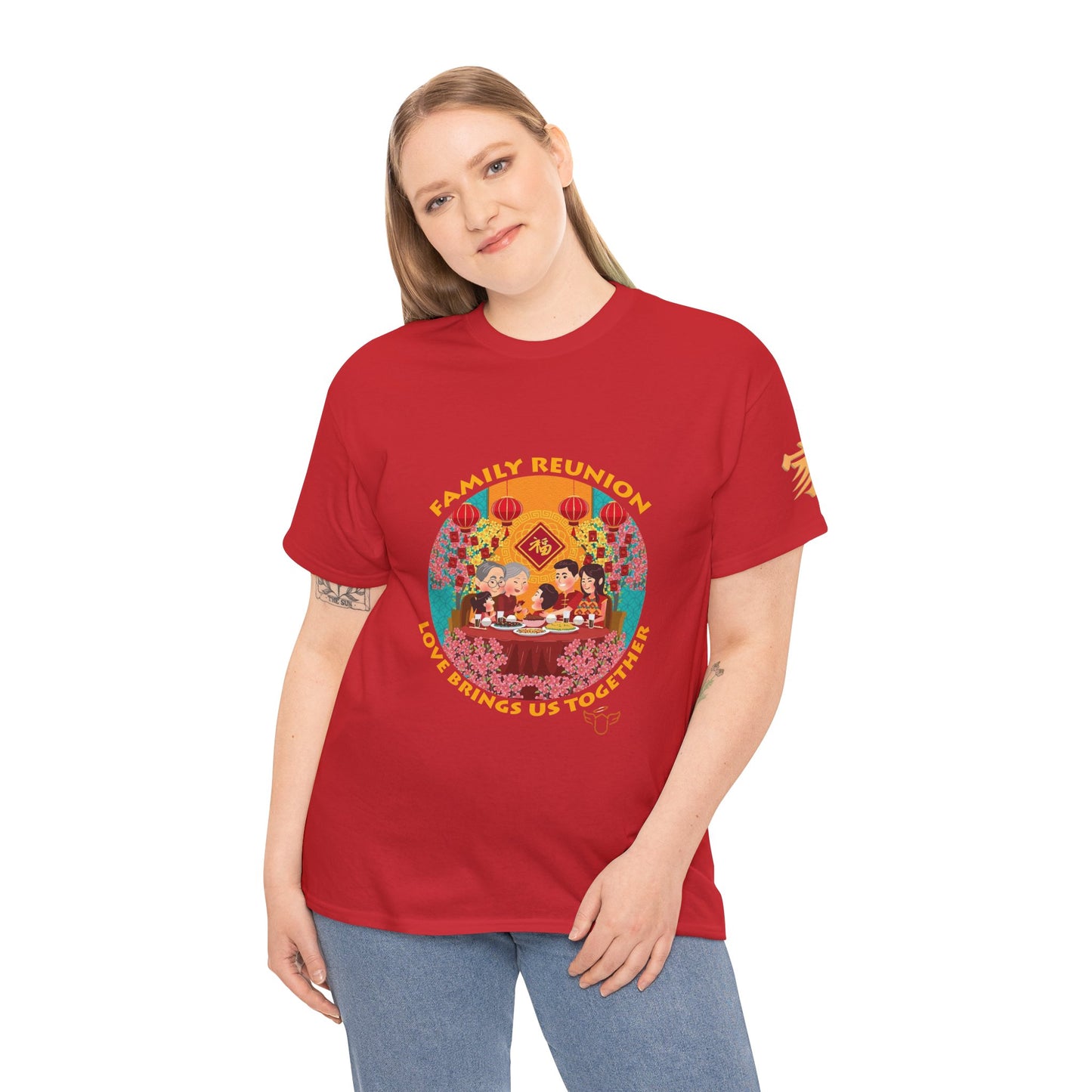 Family Reunion T-Shirt — "Family Reunion: Love Brings Us Together" Novelty Tee