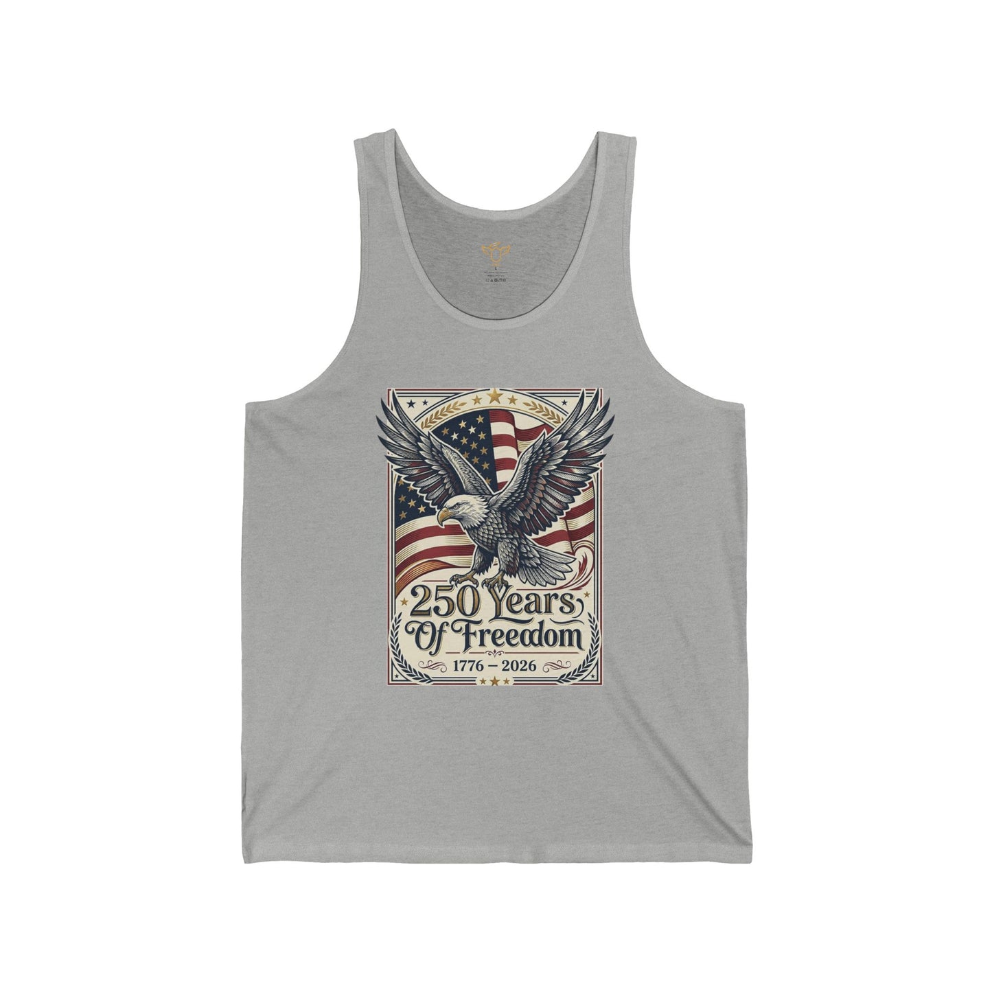 USA 250th ANNIVERSARY  Eagle Tank Top — Patriotic American 250 Years of Freedom Tank Top - Trending Novelties & Gifts