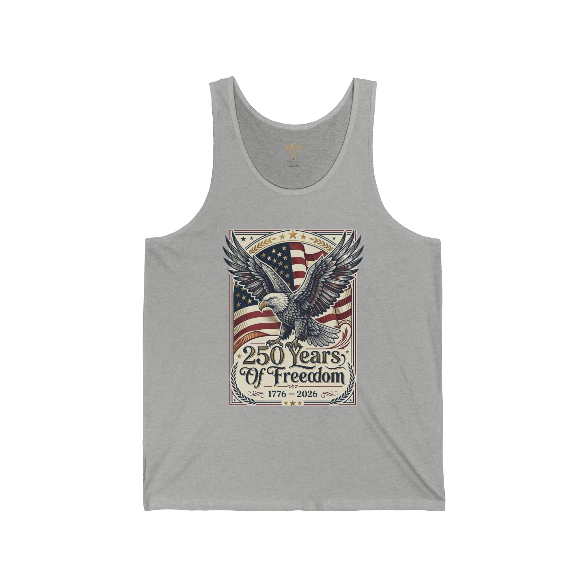 USA 250th ANNIVERSARY  Eagle Tank Top — Patriotic American 250 Years of Freedom Tank Top - Trending Novelties & Gifts