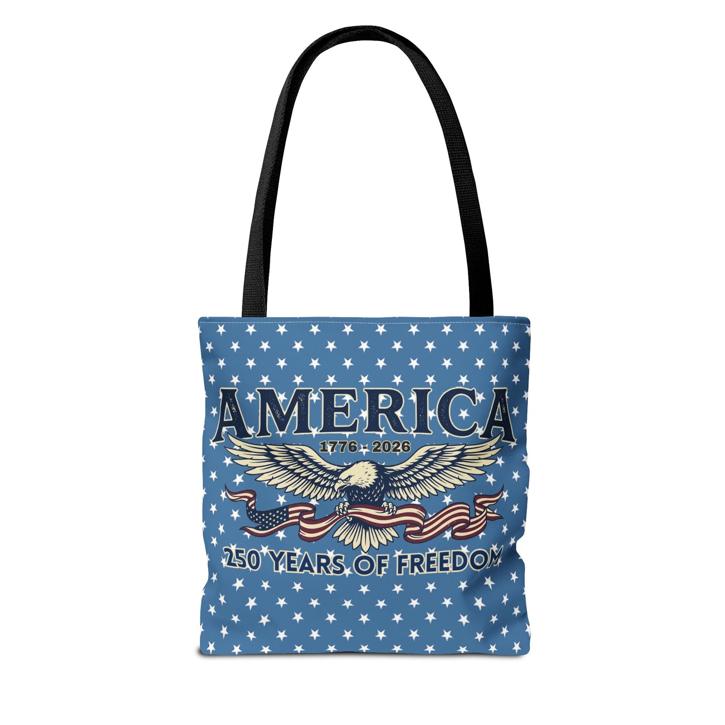 USA 250th ANNIVERSARY Patriotic Tote Bag  | America's 250 Years of Freedom" Eagle Design Tote - Trending Novelties & Gifts