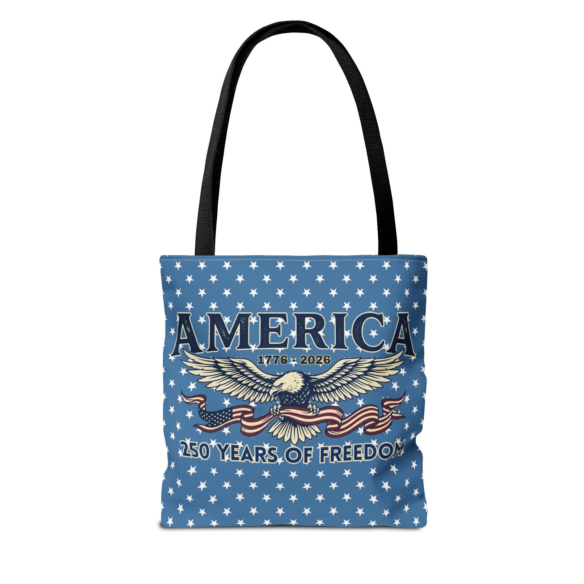 USA 250th ANNIVERSARY Patriotic Tote Bag  | America's 250 Years of Freedom" Eagle Design Tote - Trending Novelties & Gifts