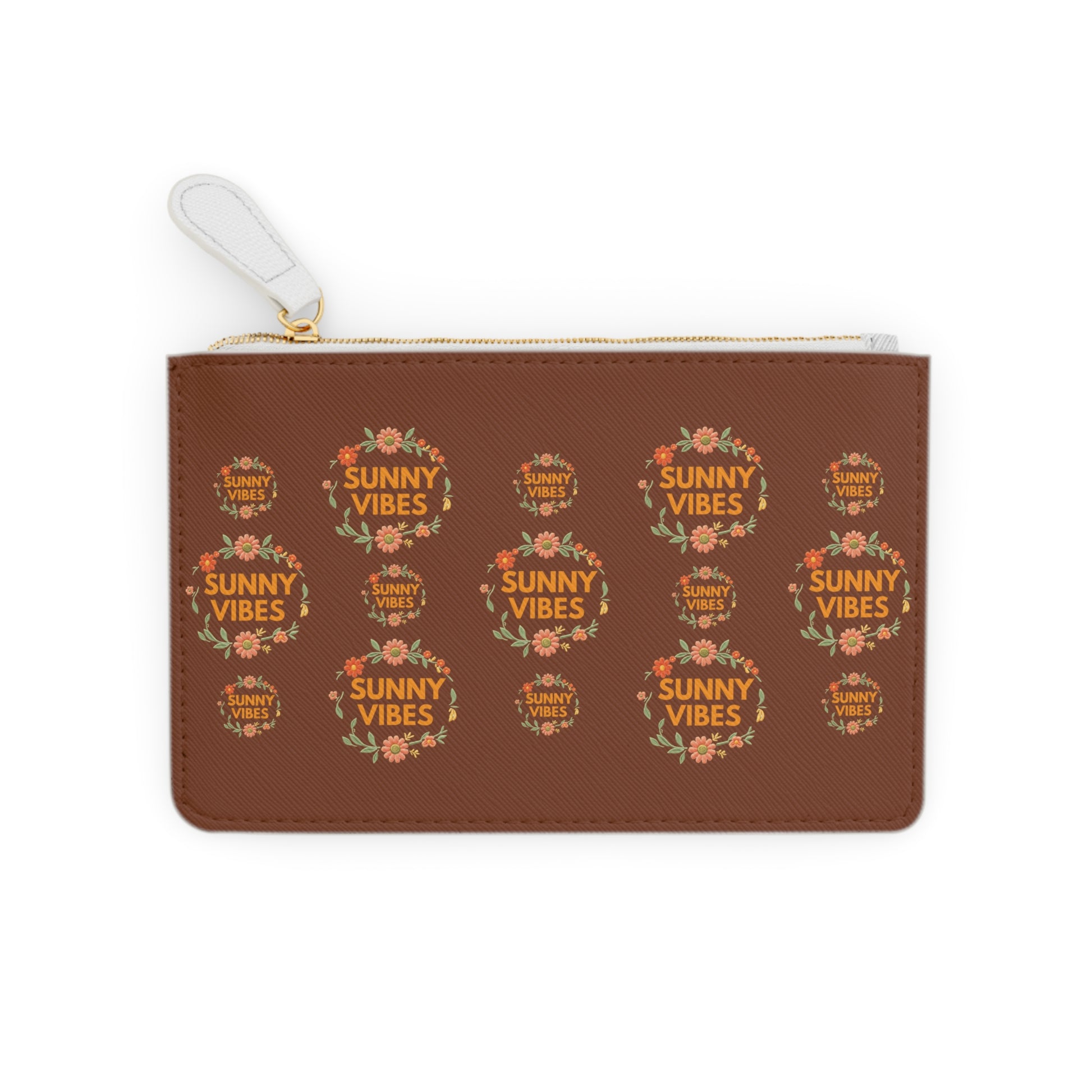 Summer Mini Clutch Bag — Sunny Vibes Floral Zip Pouch - Trending Novelties & Gifts