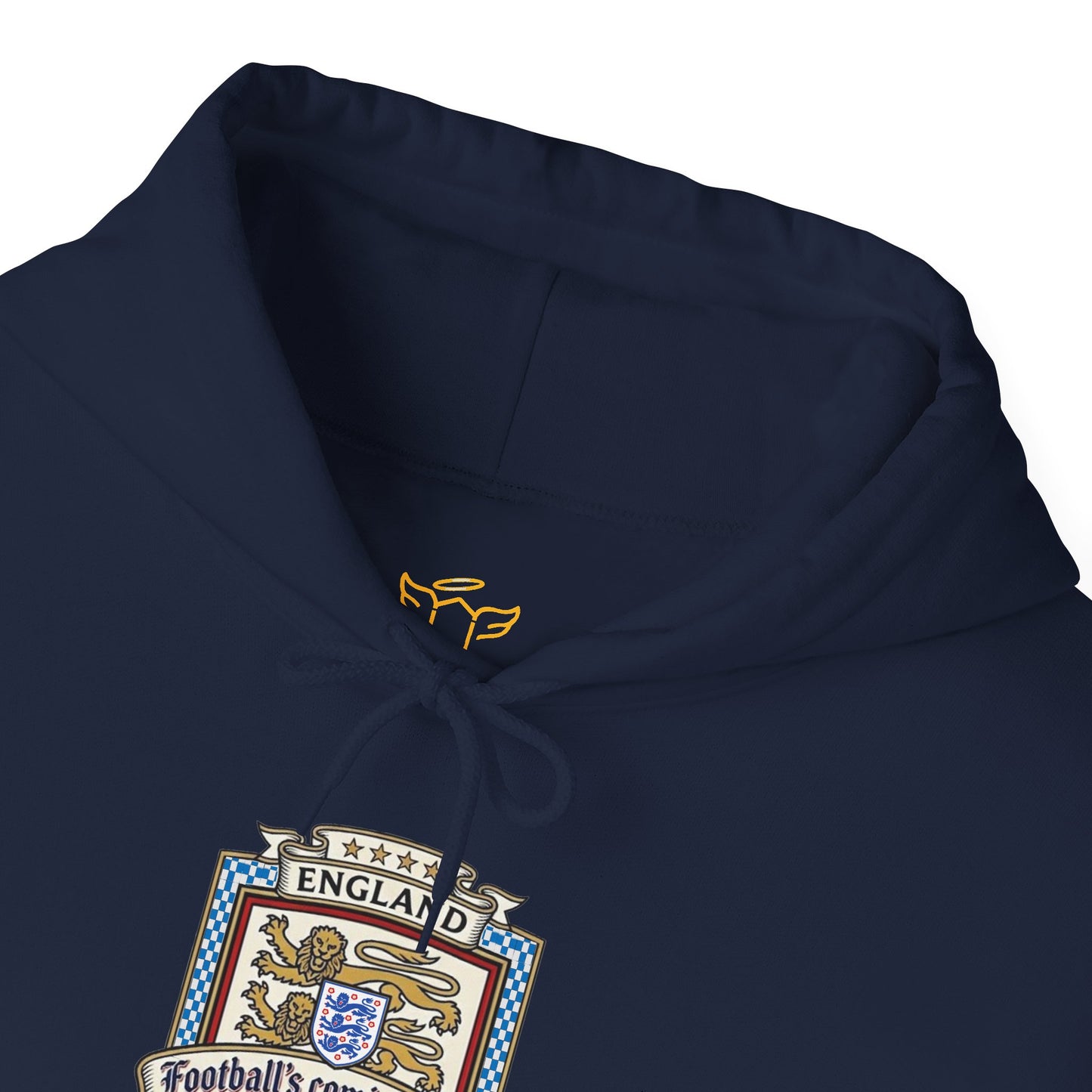 England Football Crest Hoodie - "Football's Coming Home" Soccer Fan Pullover