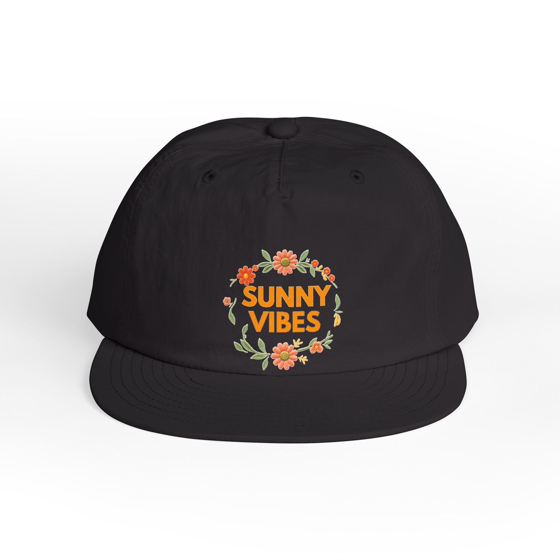 Sunny Vibes Surf Cap — Summer Floral Beach Hat - Trending Novelties & Gifts