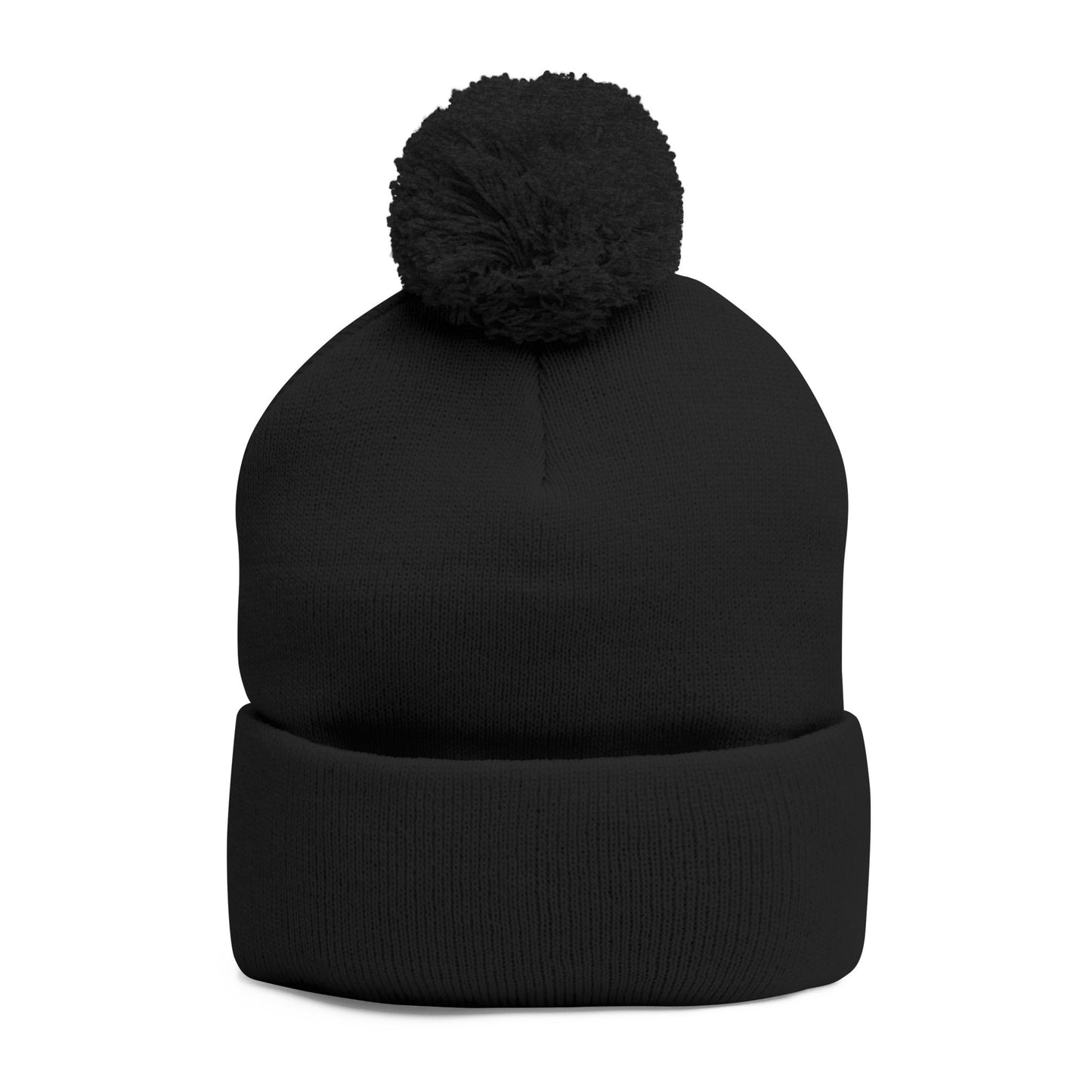 Summer Pom-Pom Beanie — "Good Vibes" Embroidered Sunflower Knit Hat - Trending Novelties & Gifts