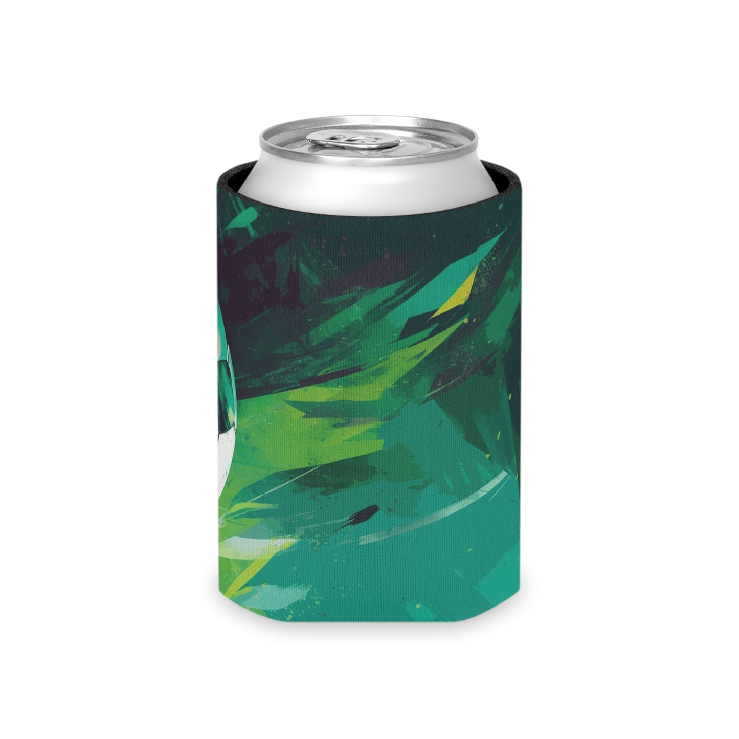 Brazil In My Heart Soccer Can Cooler - Trending Novelties & Gifts