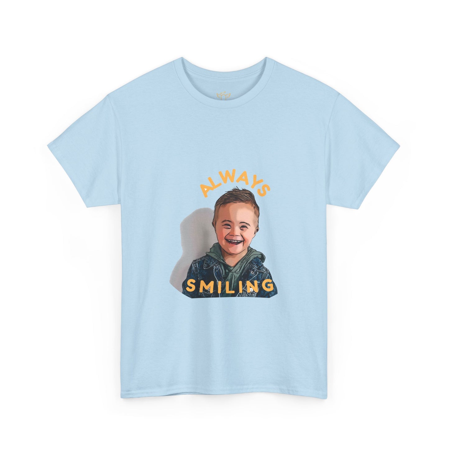 Novelty Tee for Fans of Instagram's OurHuddyBuddy Smiling Boy