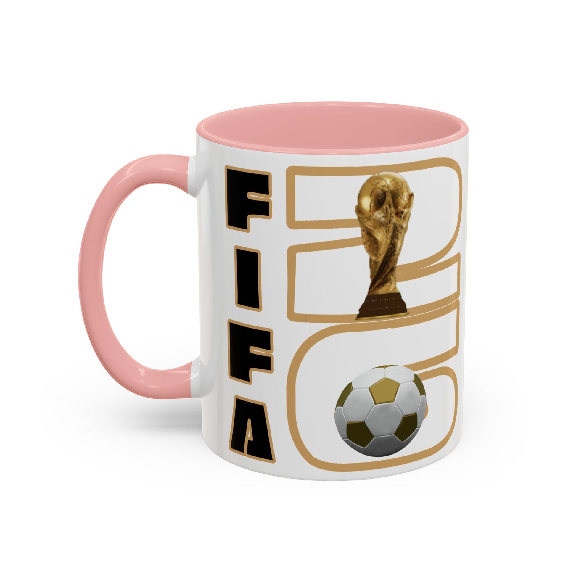 FIFA World Cup '26 Coffee Mug — Soccer Trophy & Ball Graphic 11/15oz - Trending Novelties & Gifts